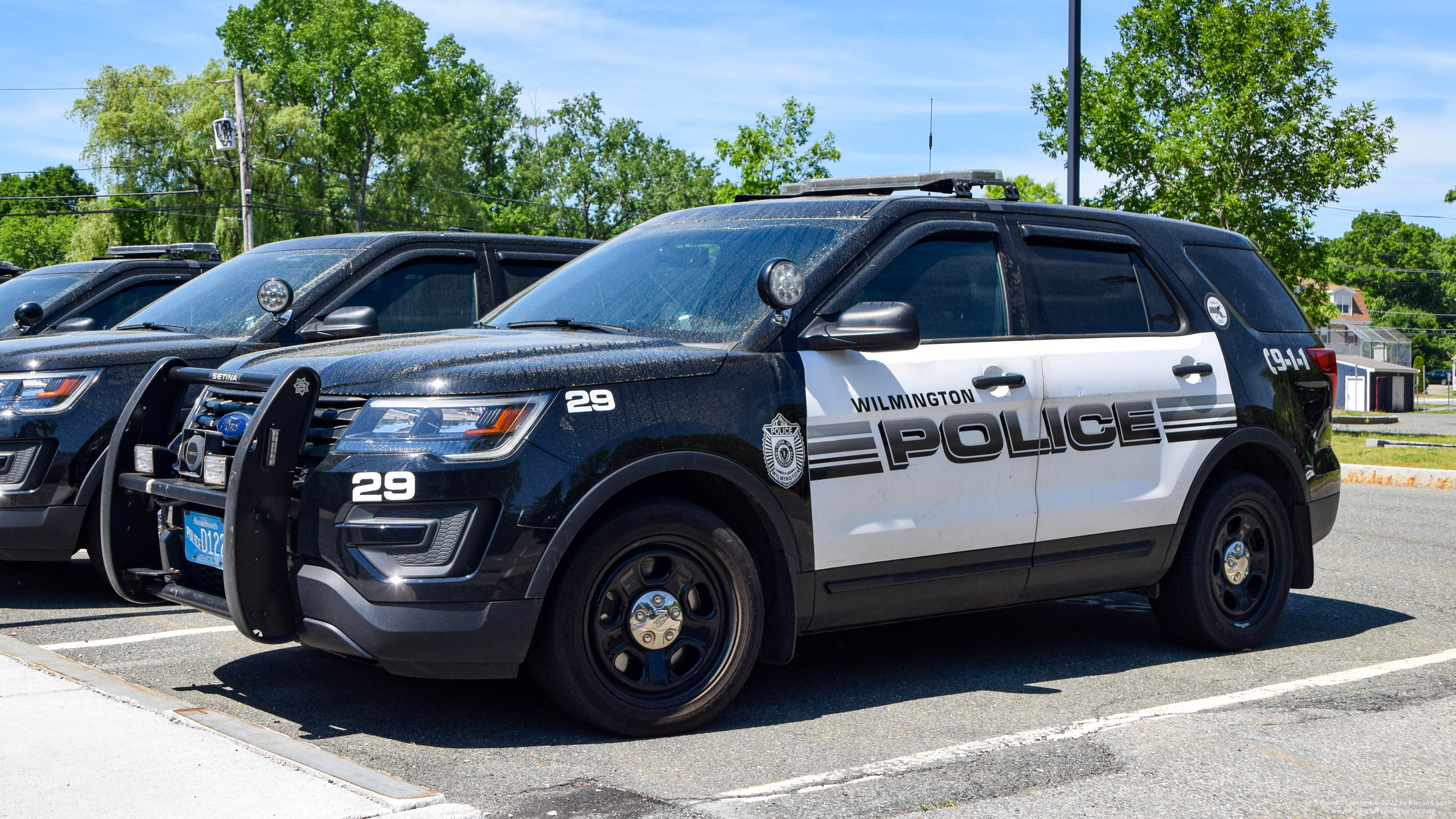 A photo  of Wilmington Police
            Cruiser 29, a 2017 Ford Police Interceptor Utility             taken by Kieran Egan