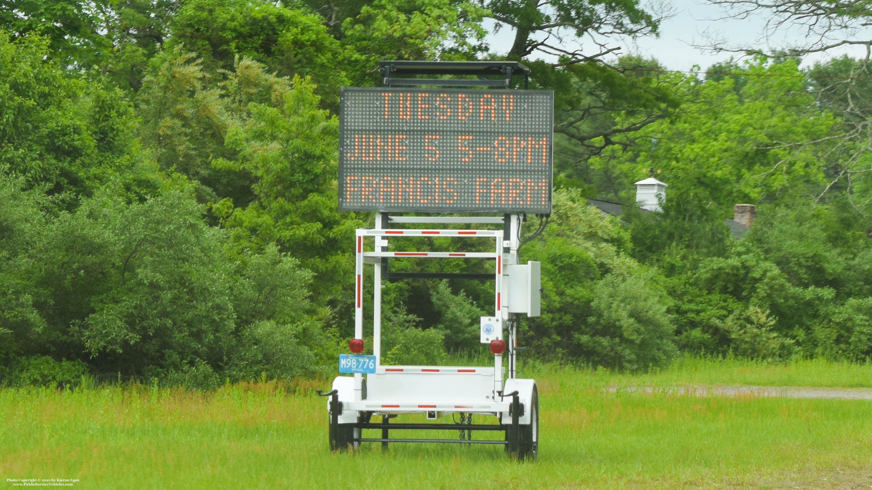 A photo  of Swansea Police
            Message Trailer, a 2006-2018 Message Trailer             taken by Kieran Egan