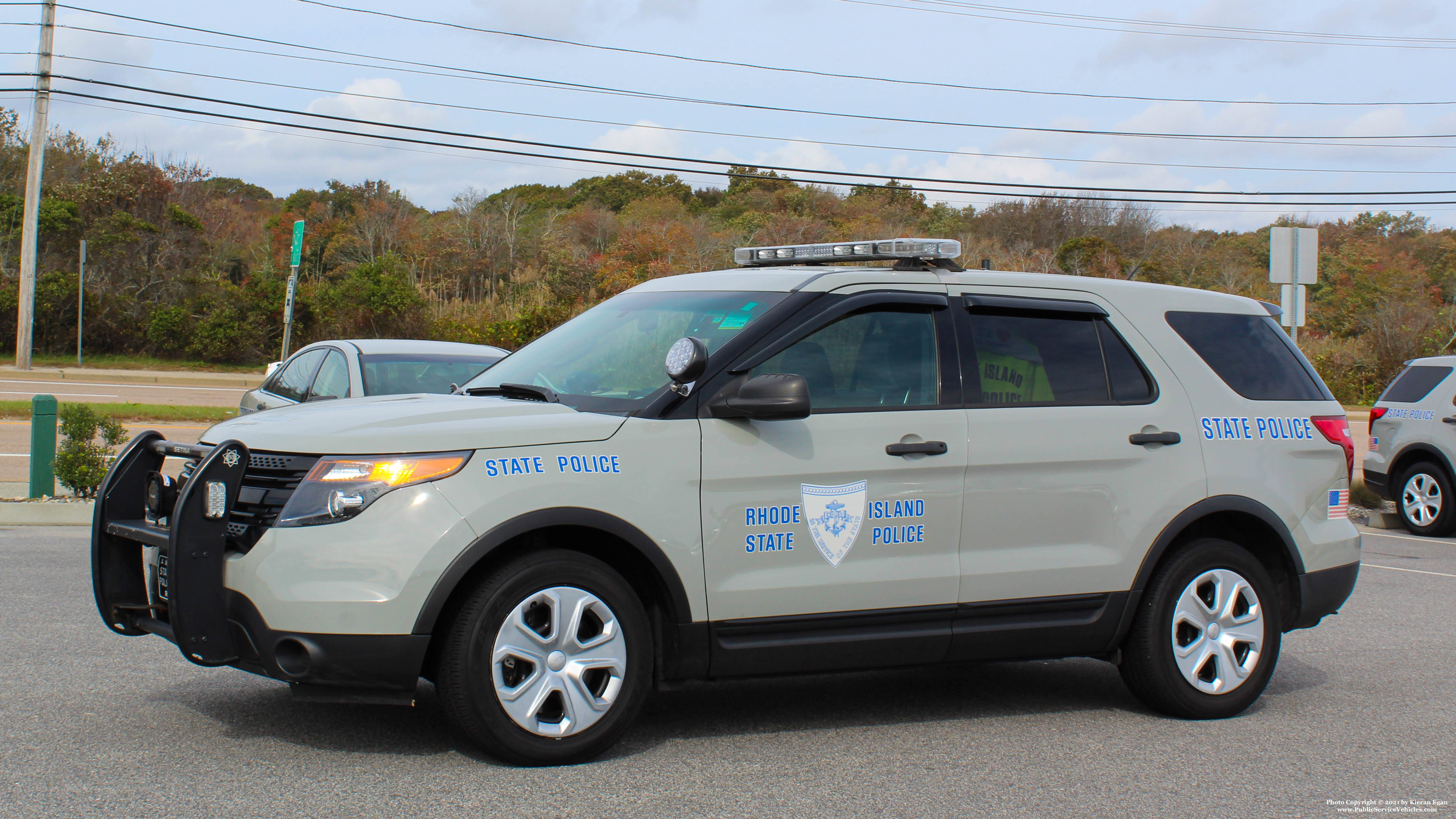 A photo  of Rhode Island State Police
            Cruiser 264, a 2013 Ford Police Interceptor Utility             taken by Kieran Egan