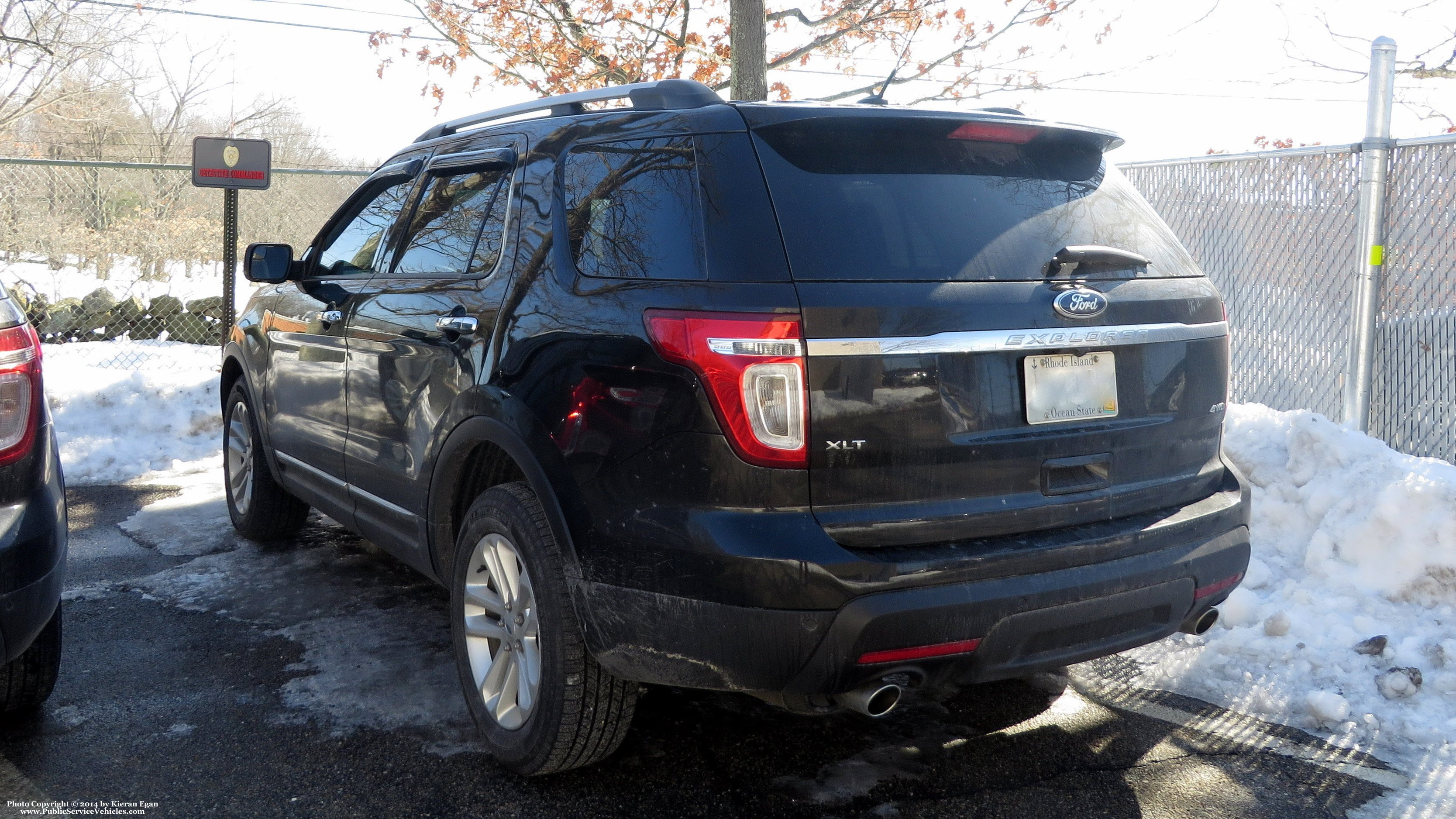 A photo  of East Providence Police
            Detective Commander, a 2013 Ford Explorer             taken by Kieran Egan