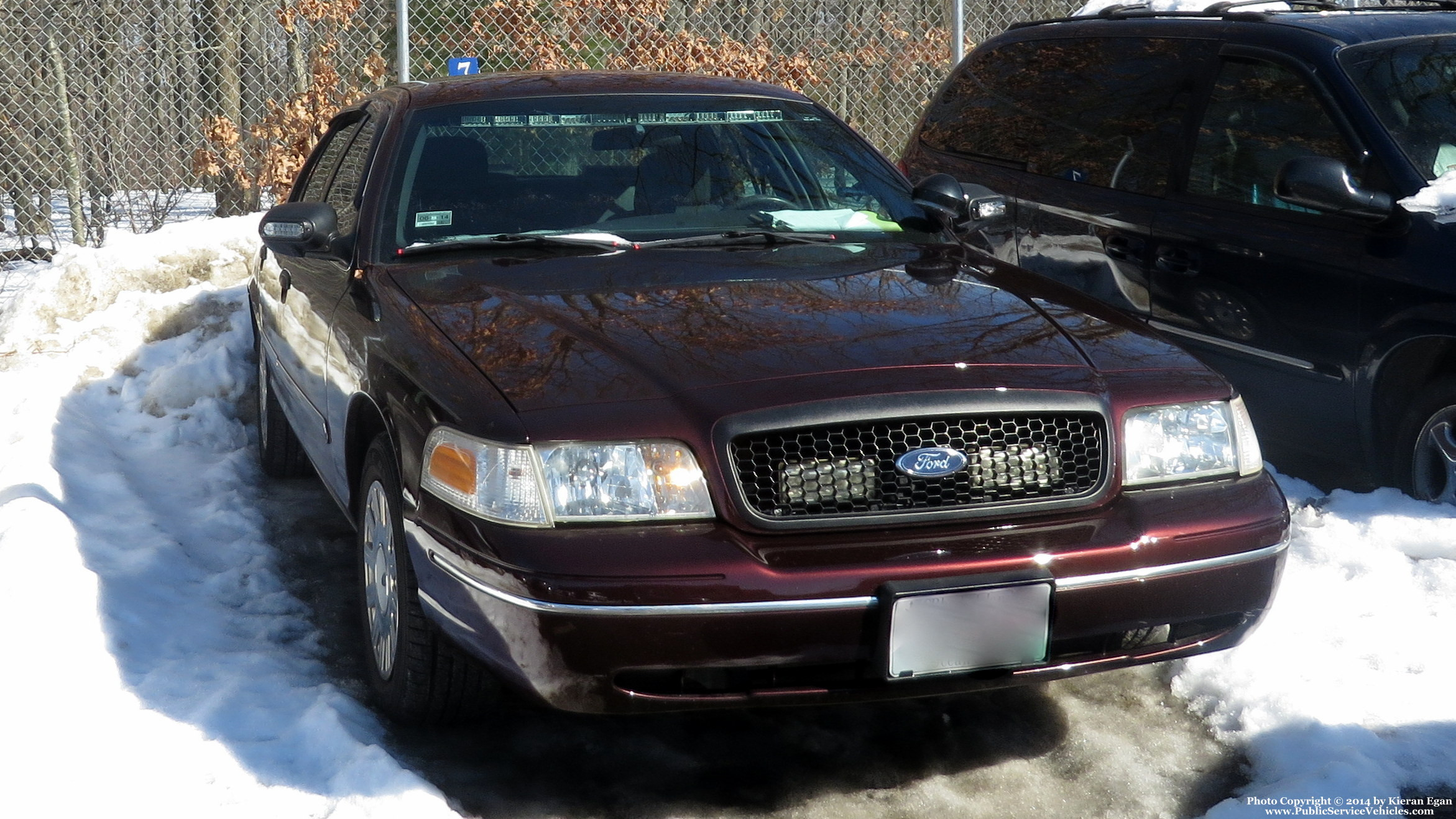A photo  of East Providence Police
            Unmarked Unit, a 2003-2005 Ford Crown Victoria Police Interceptor             taken by Kieran Egan