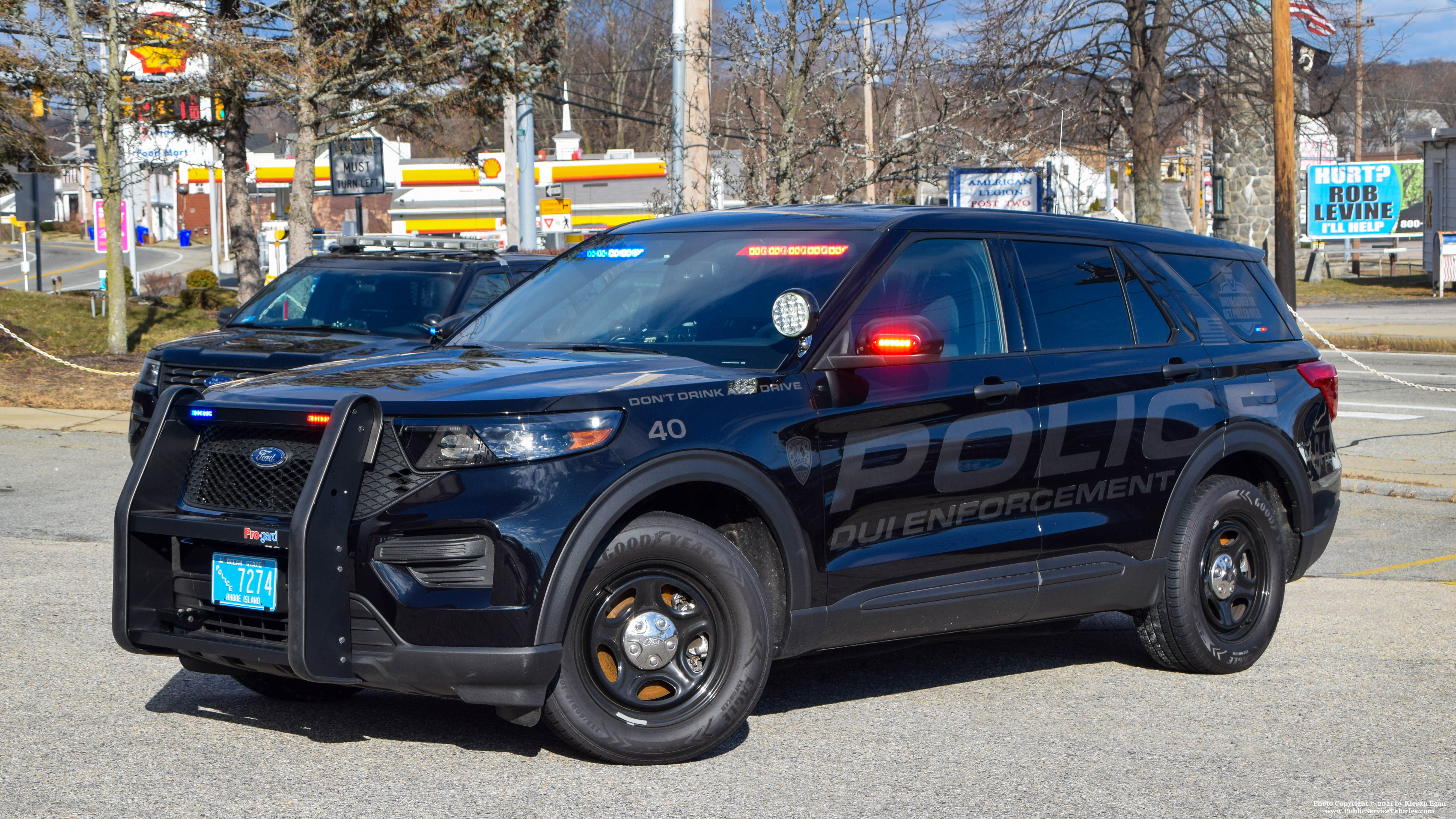 A photo  of West Warwick Police
            Car 40, a 2020 Ford Police Interceptor Utility             taken by Kieran Egan