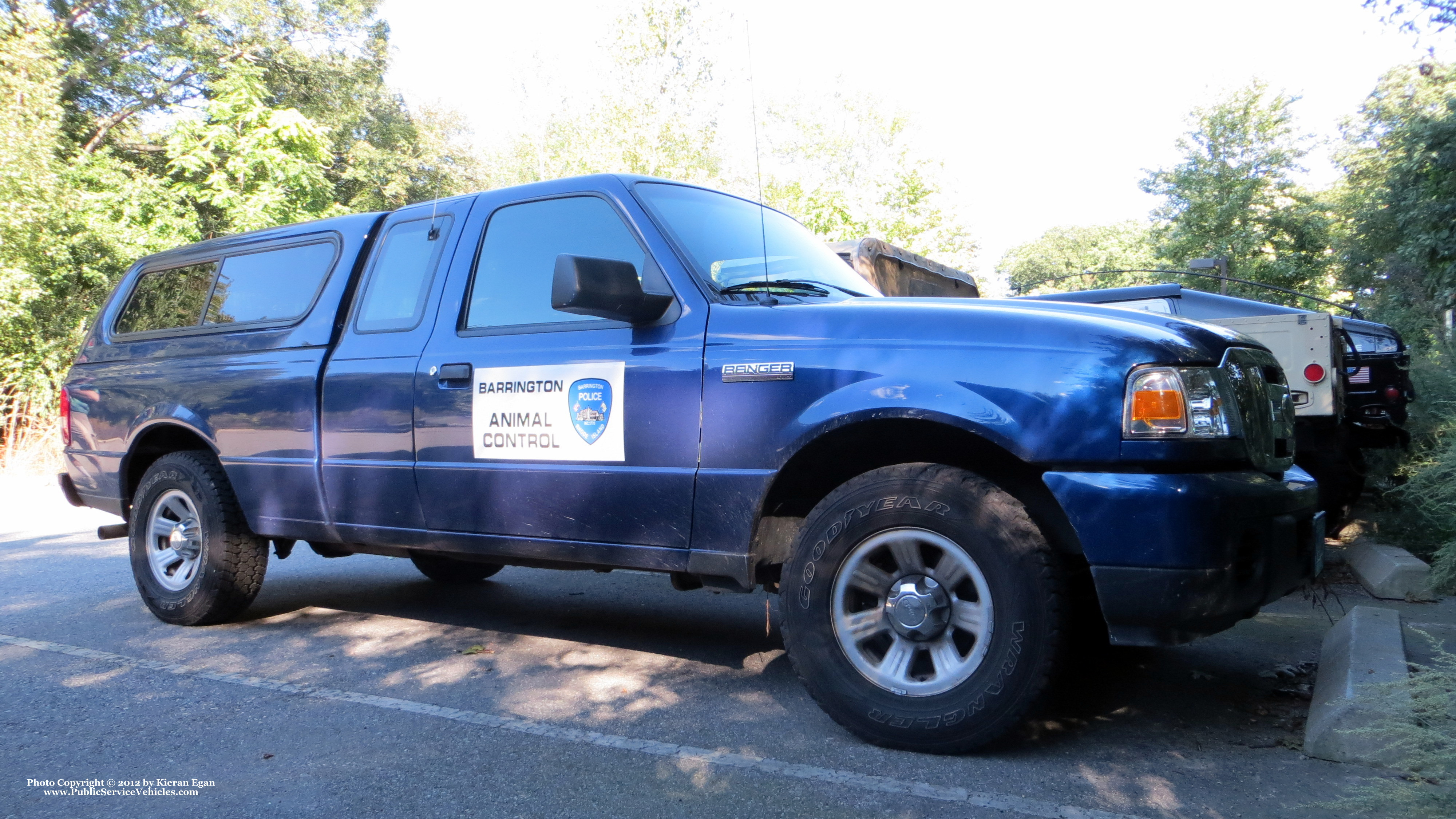 A photo of Barrington Police
Car 14, a 2009 Ford Ranger XLT taken by Kieran Egan