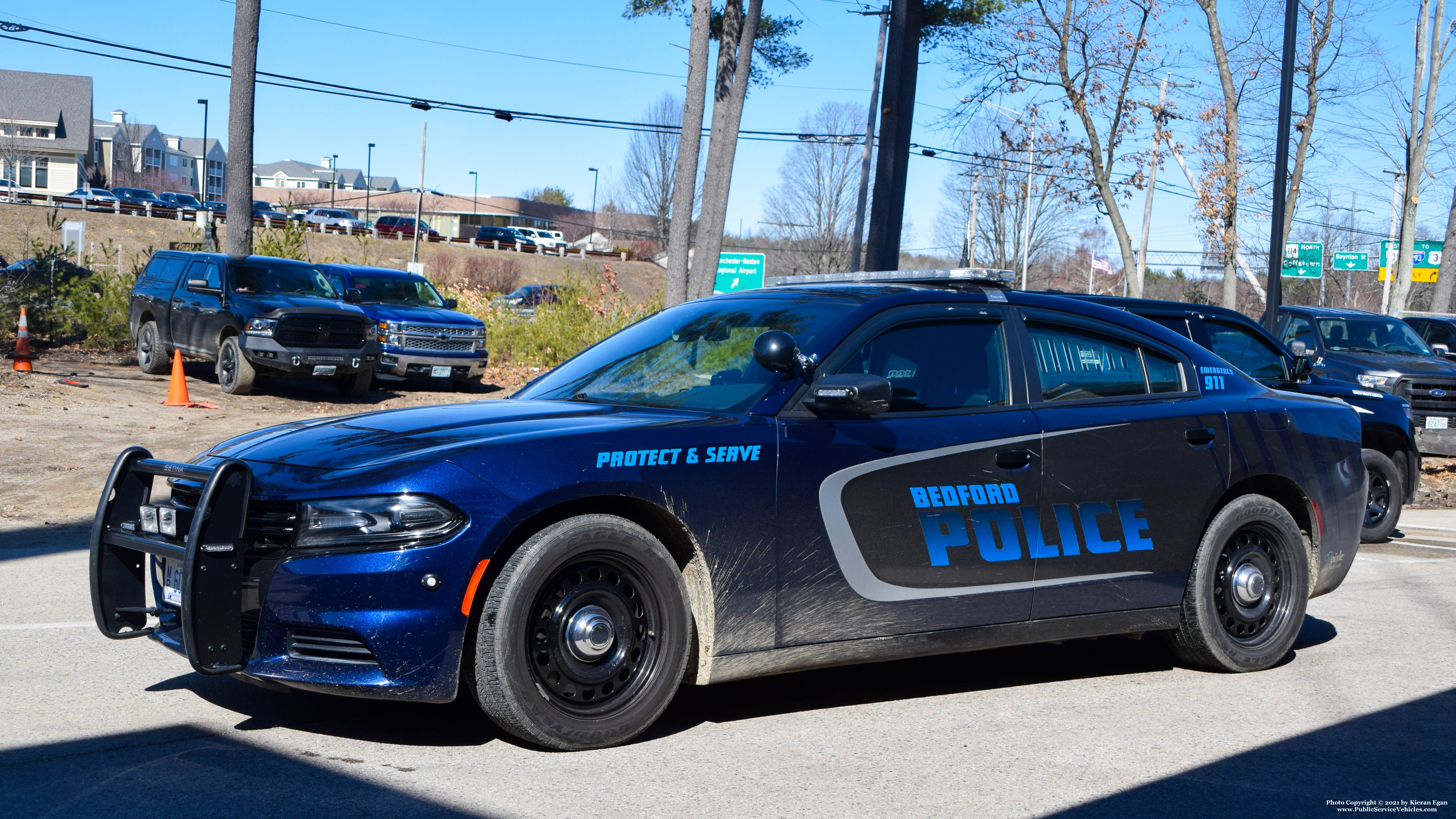 A photo  of Bedford Police
            Cruiser 6, a 2015-2019 Dodge Charger             taken by Kieran Egan