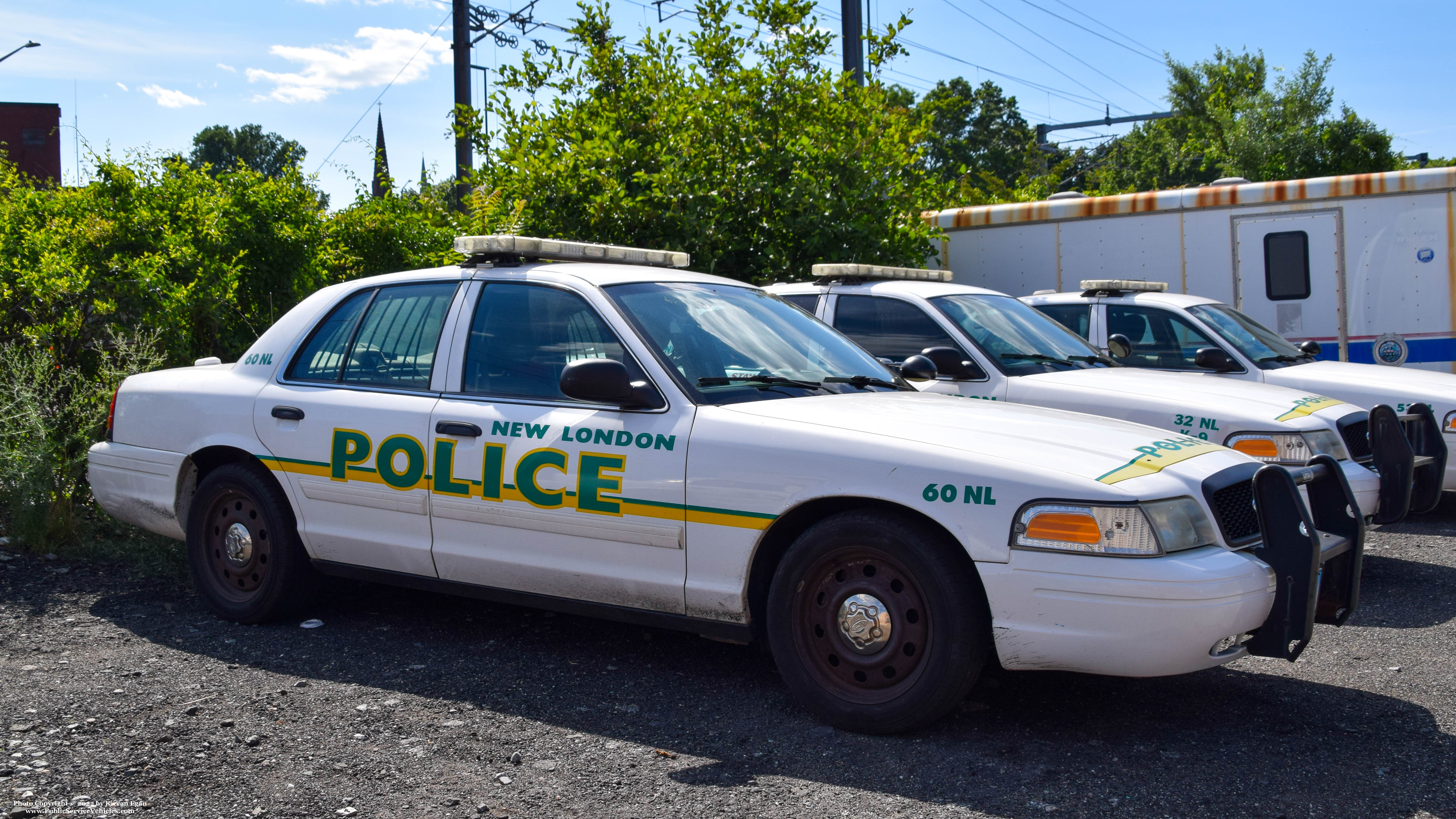 A photo  of New London Police
            Car 60, a 2011 Ford Crown Victoria Police Interceptor             taken by Kieran Egan