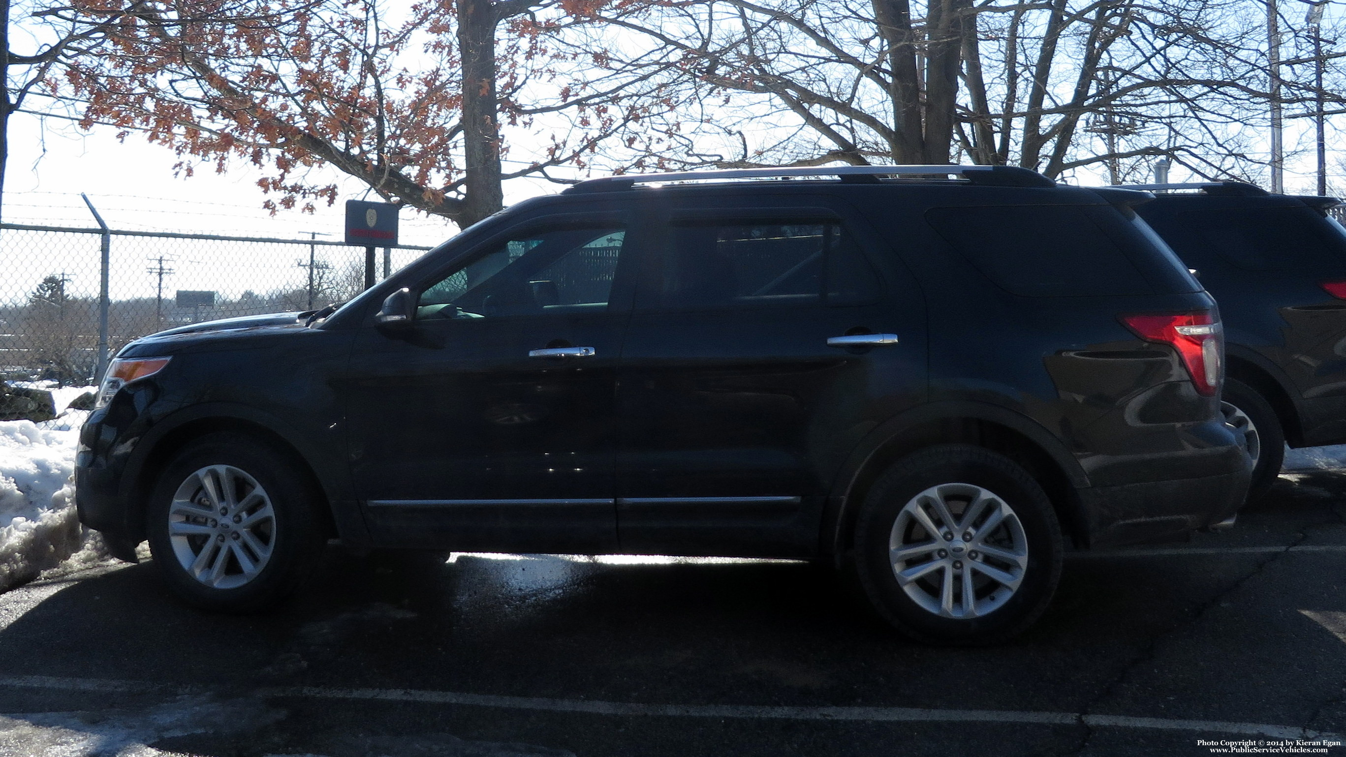 A photo  of East Providence Police
            Services Commander, a 2013 Ford Explorer             taken by Kieran Egan