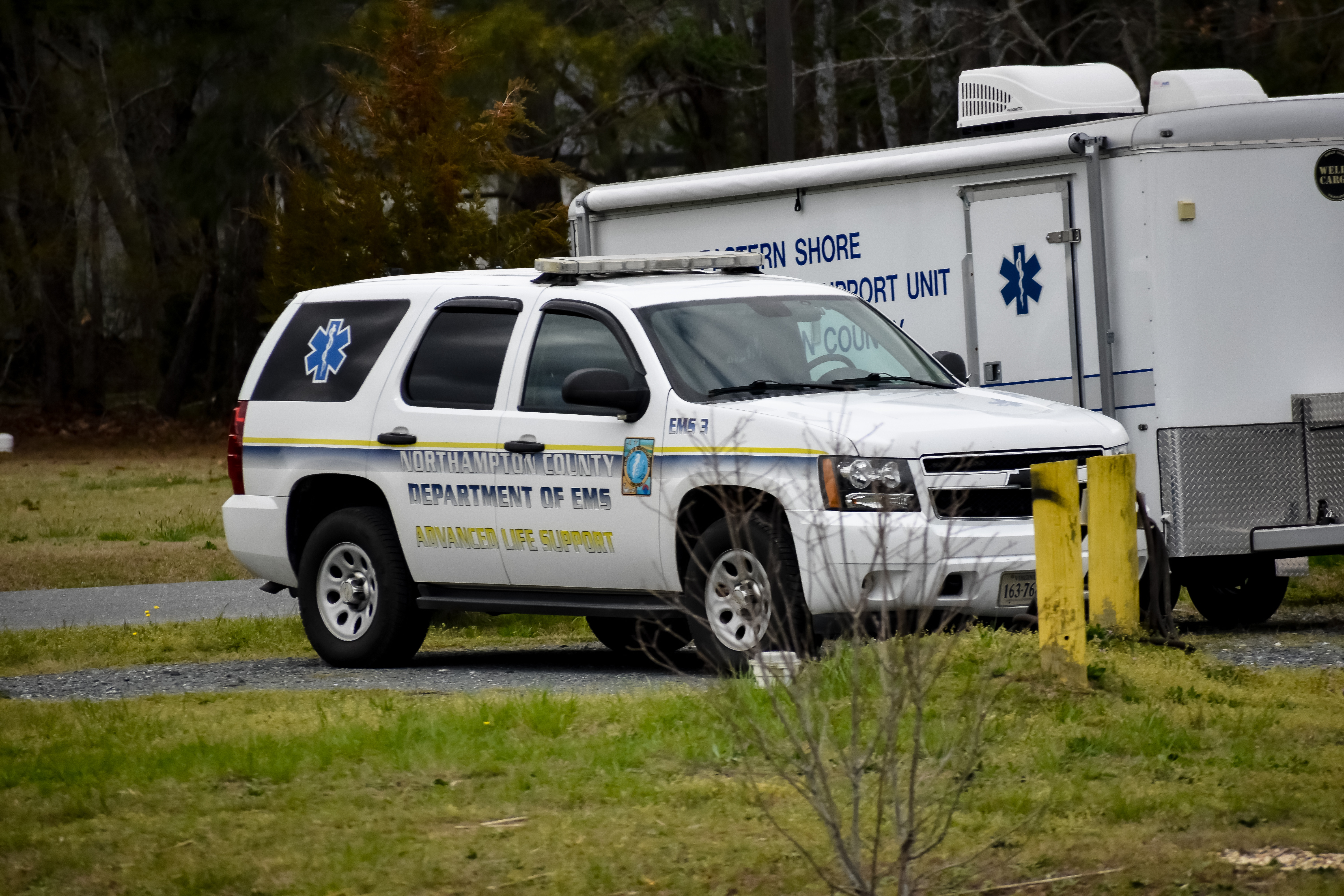 A photo  of Northampton County EMS
            EMS 3, a 2011 Chevrolet Tahoe             taken by Luke Tougas