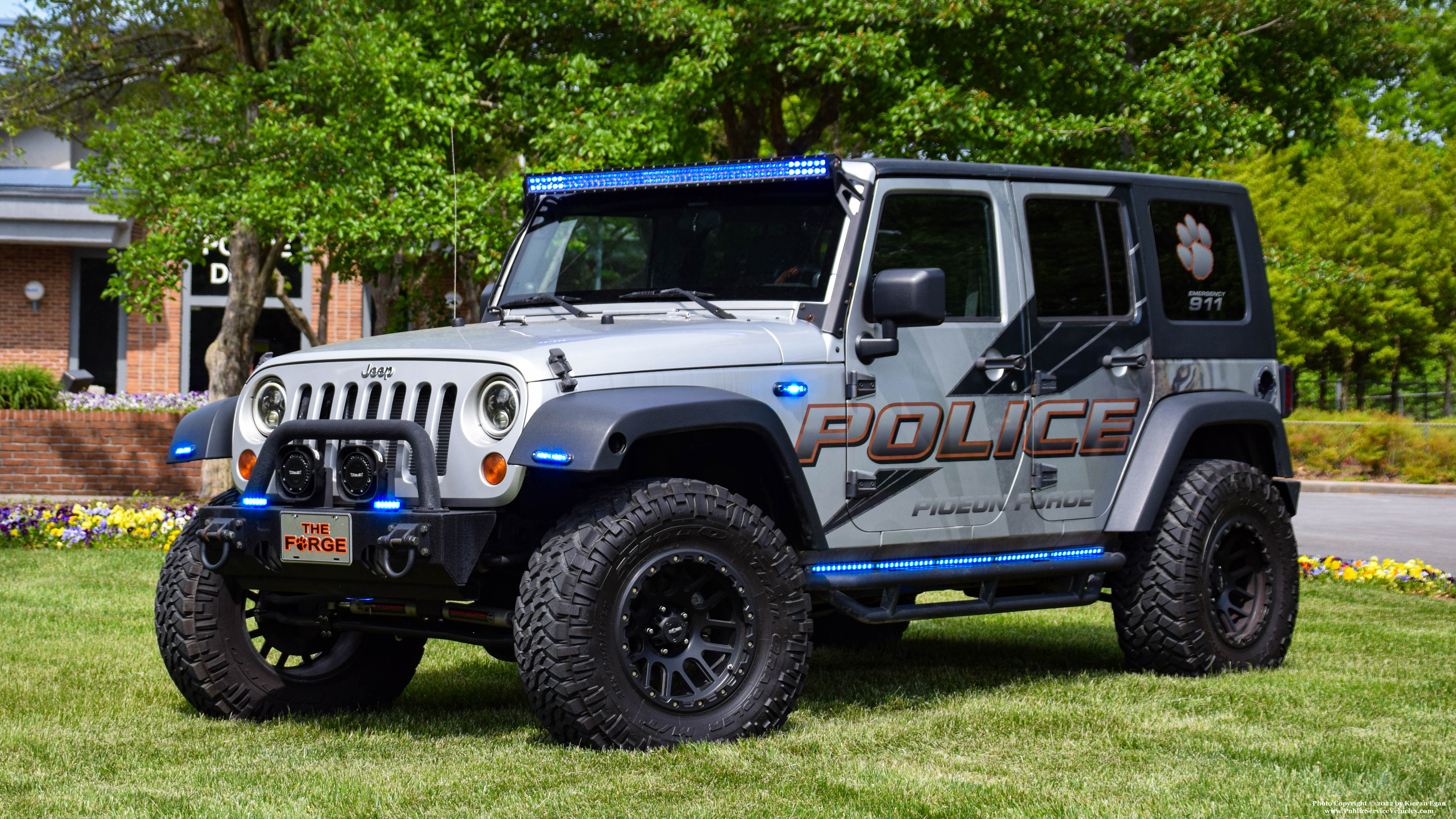 Jeep Wrangler JL Police Jeep {filename}