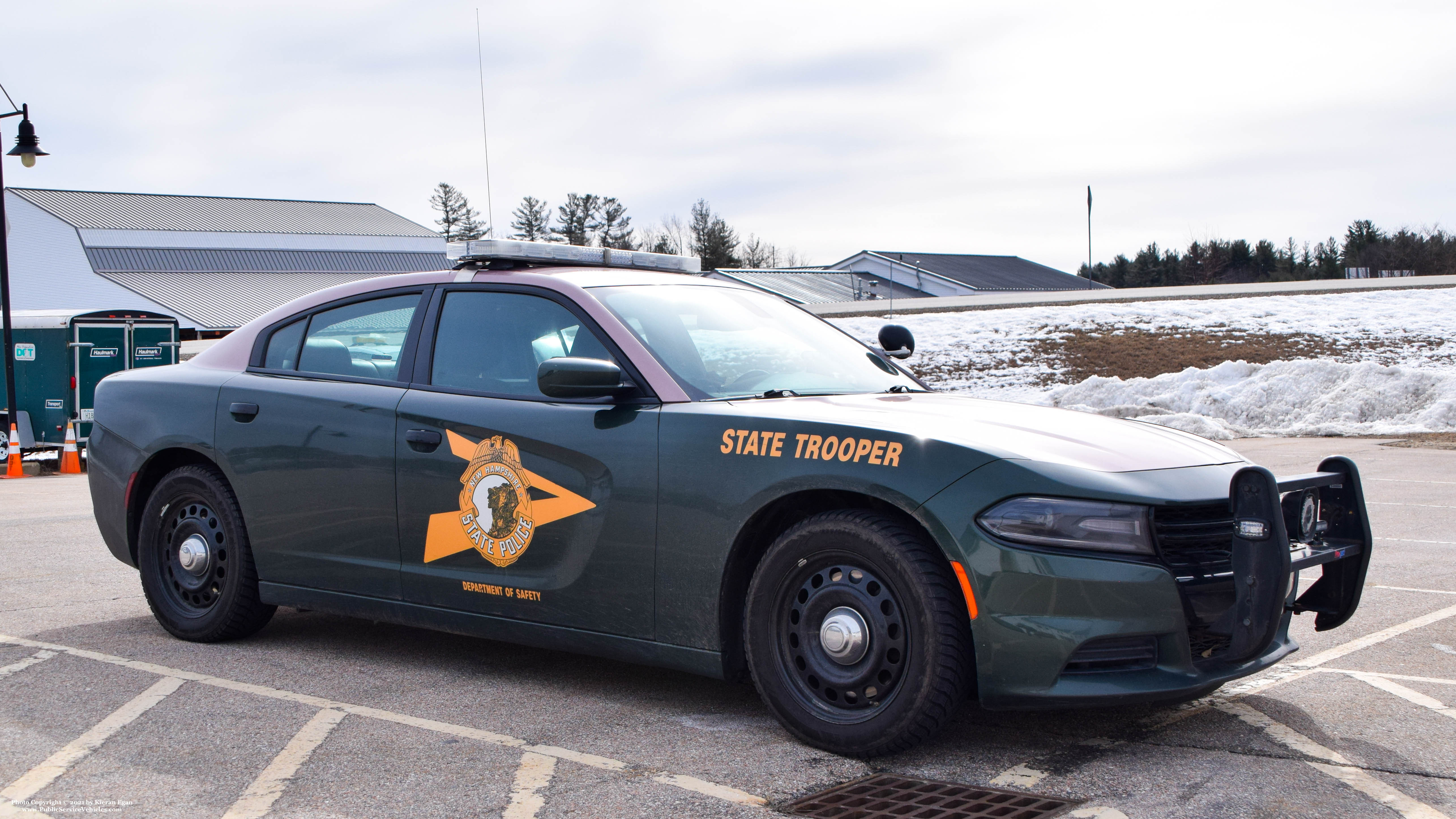 A photo  of New Hampshire State Police
            Cruiser 103, a 2015-2019 Dodge Charger             taken by Kieran Egan