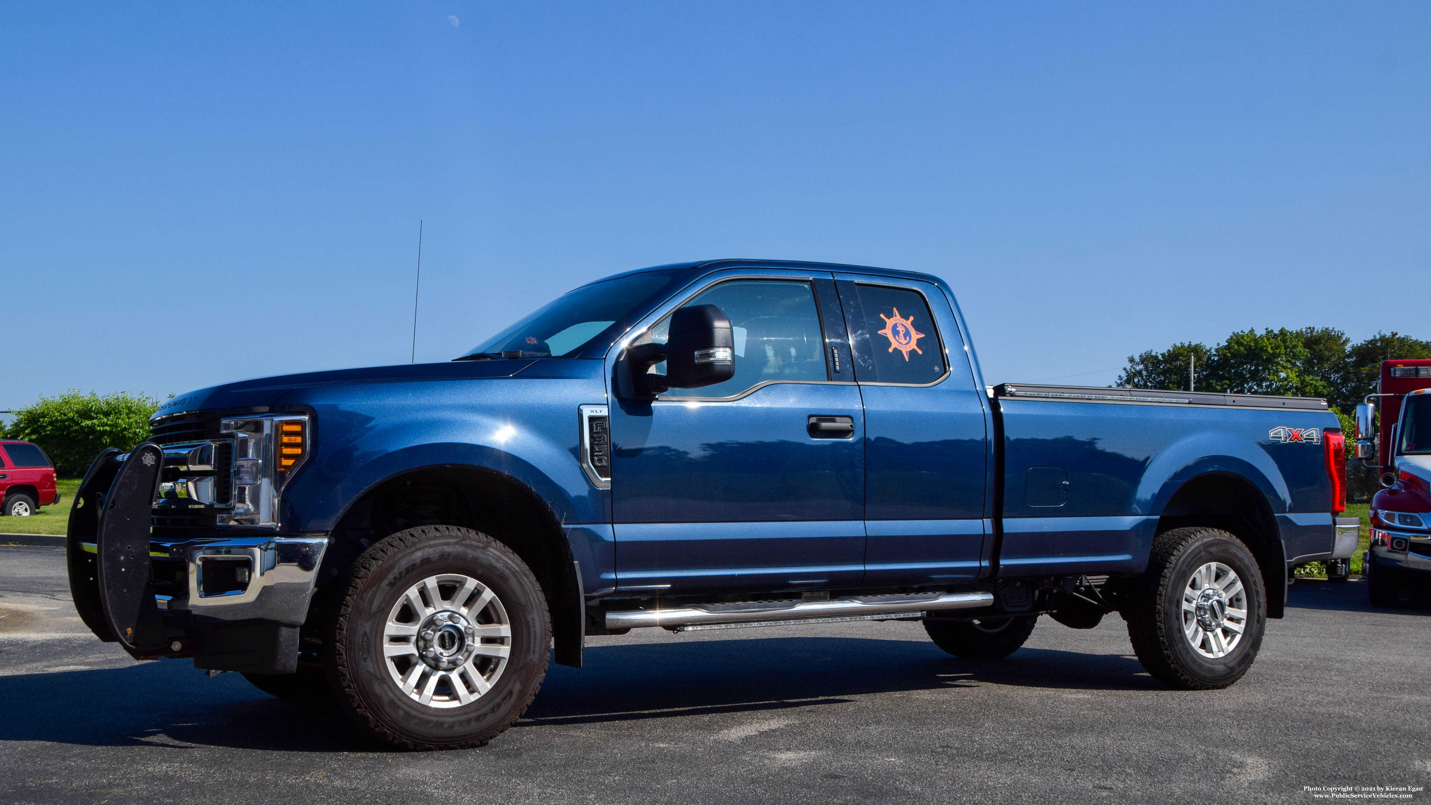 A photo  of Bristol Police
            Cruiser 4701, a 2019 Ford F-350 XLT Crew Cab             taken by Kieran Egan