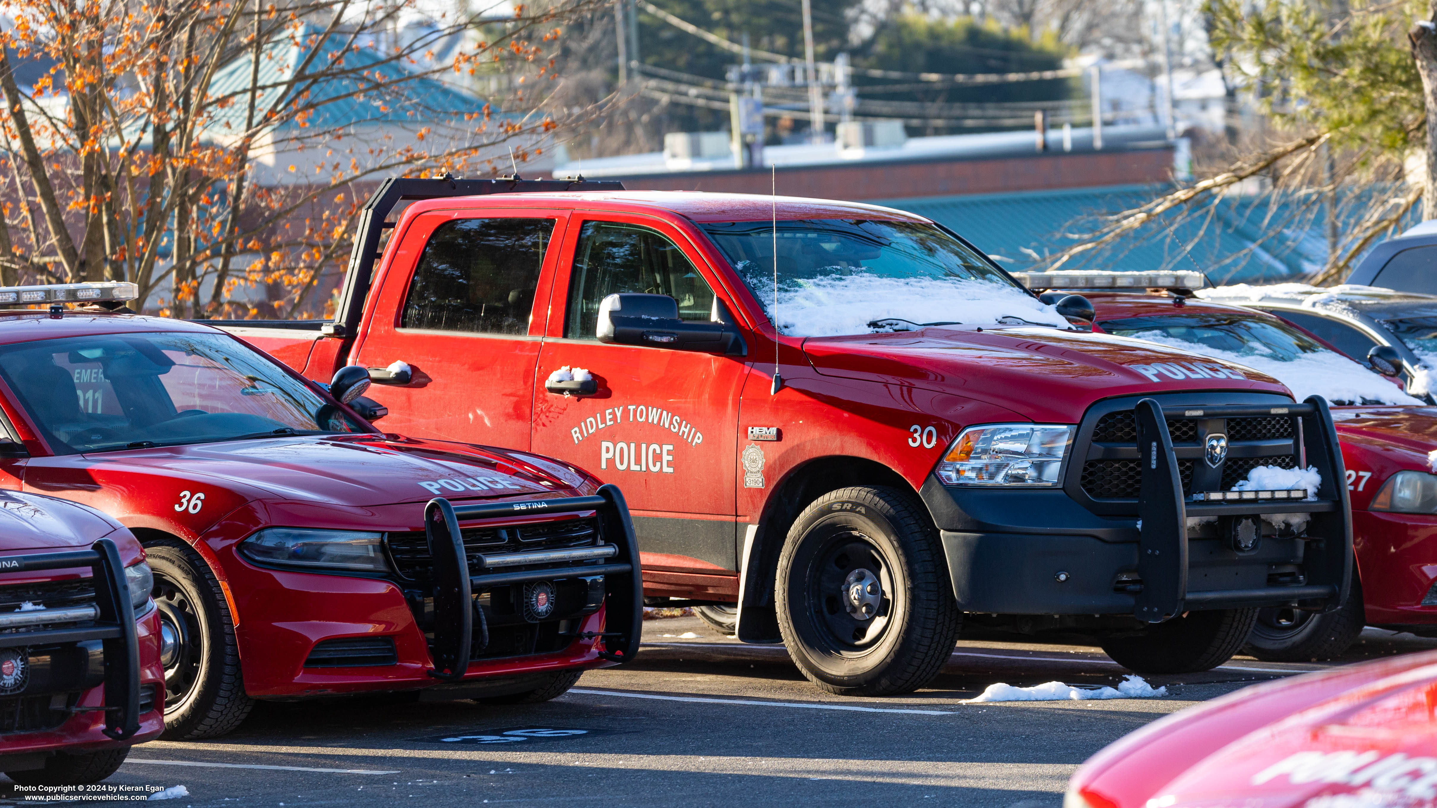 A photo  of Ridley Township Police
            Cruiser 31-30, a 2014 RAM 1500 Crew Cab             taken by Kieran Egan