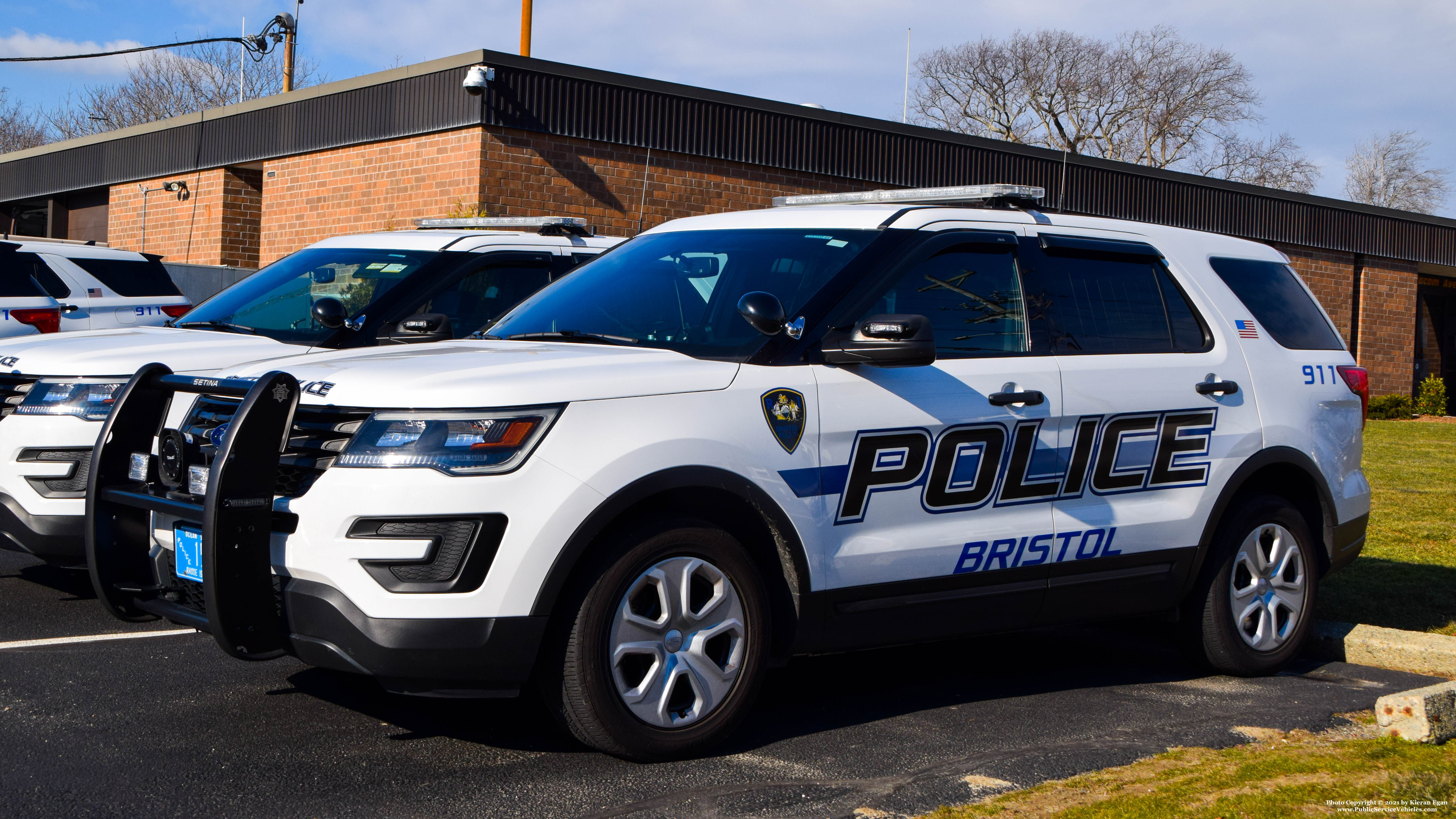 A photo  of Bristol Police
            Patrol Cruiser 157, a 2019 Ford Police Interceptor Utility             taken by Kieran Egan