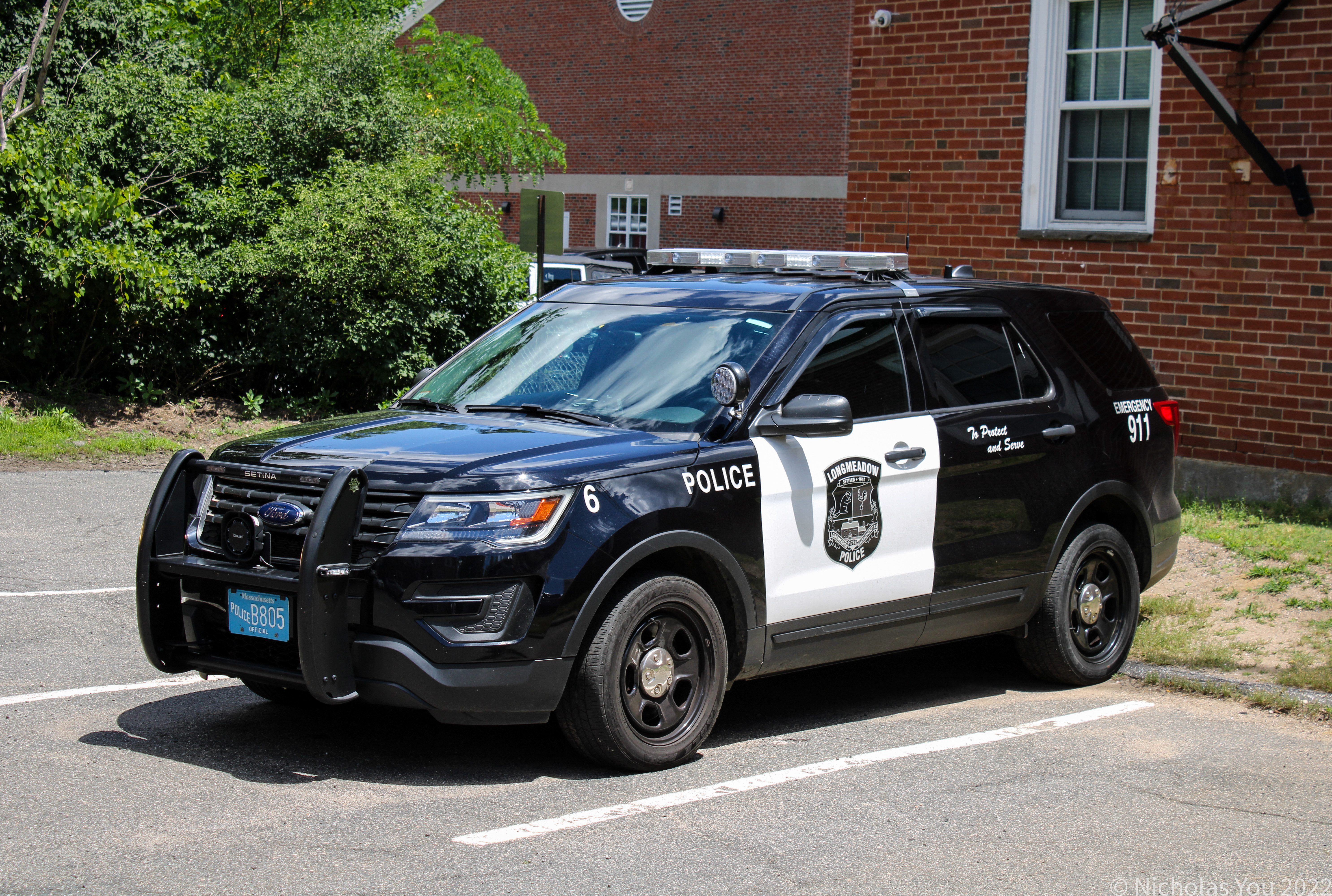 A photo  of Longmeadow Police
            Car 6, a 2019 Ford Police Interceptor Utility             taken by Nicholas You
