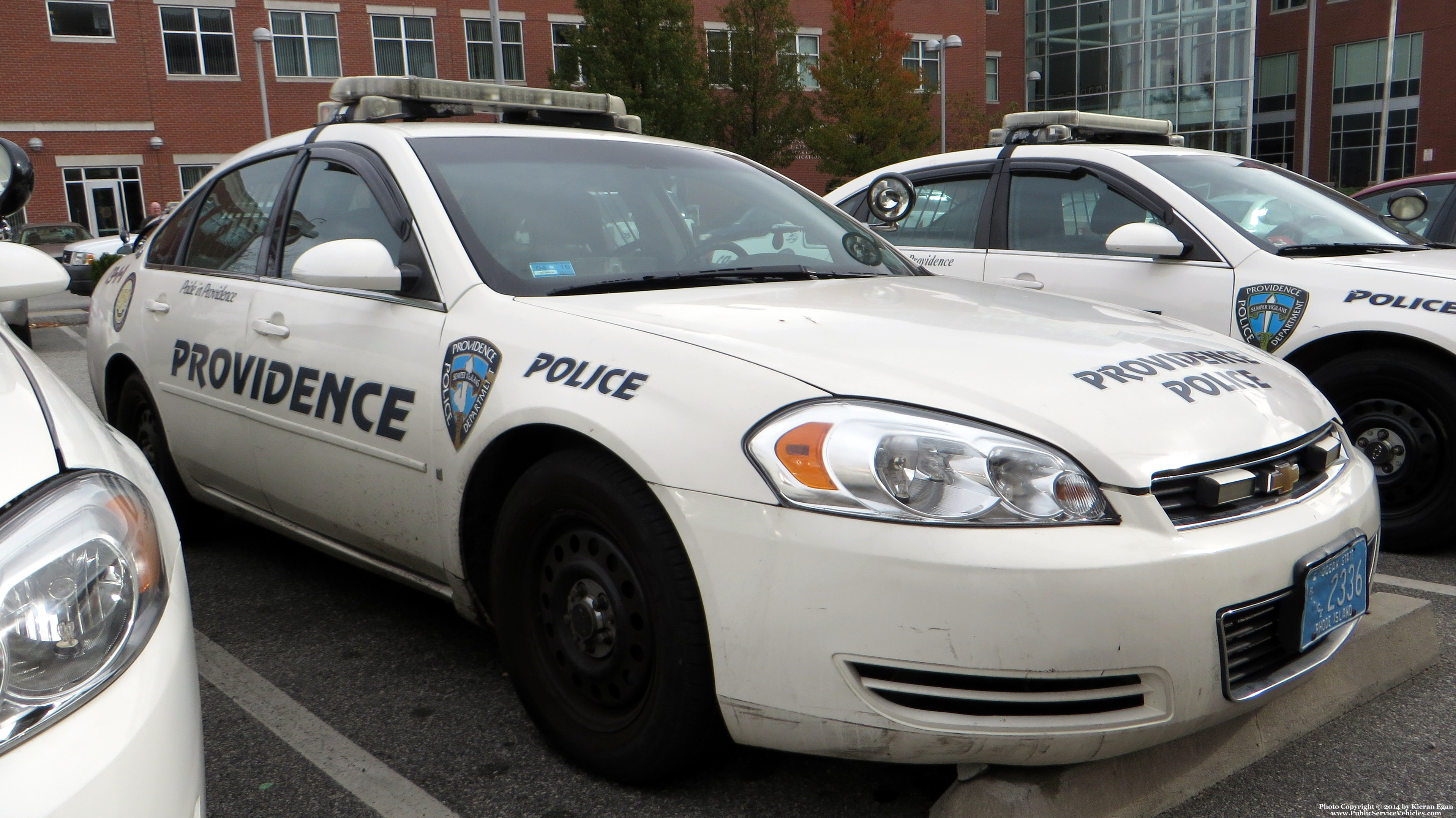 A photo  of Providence Police
            Cruiser 2336, a 2006-2013 Chevrolet Impala             taken by Kieran Egan