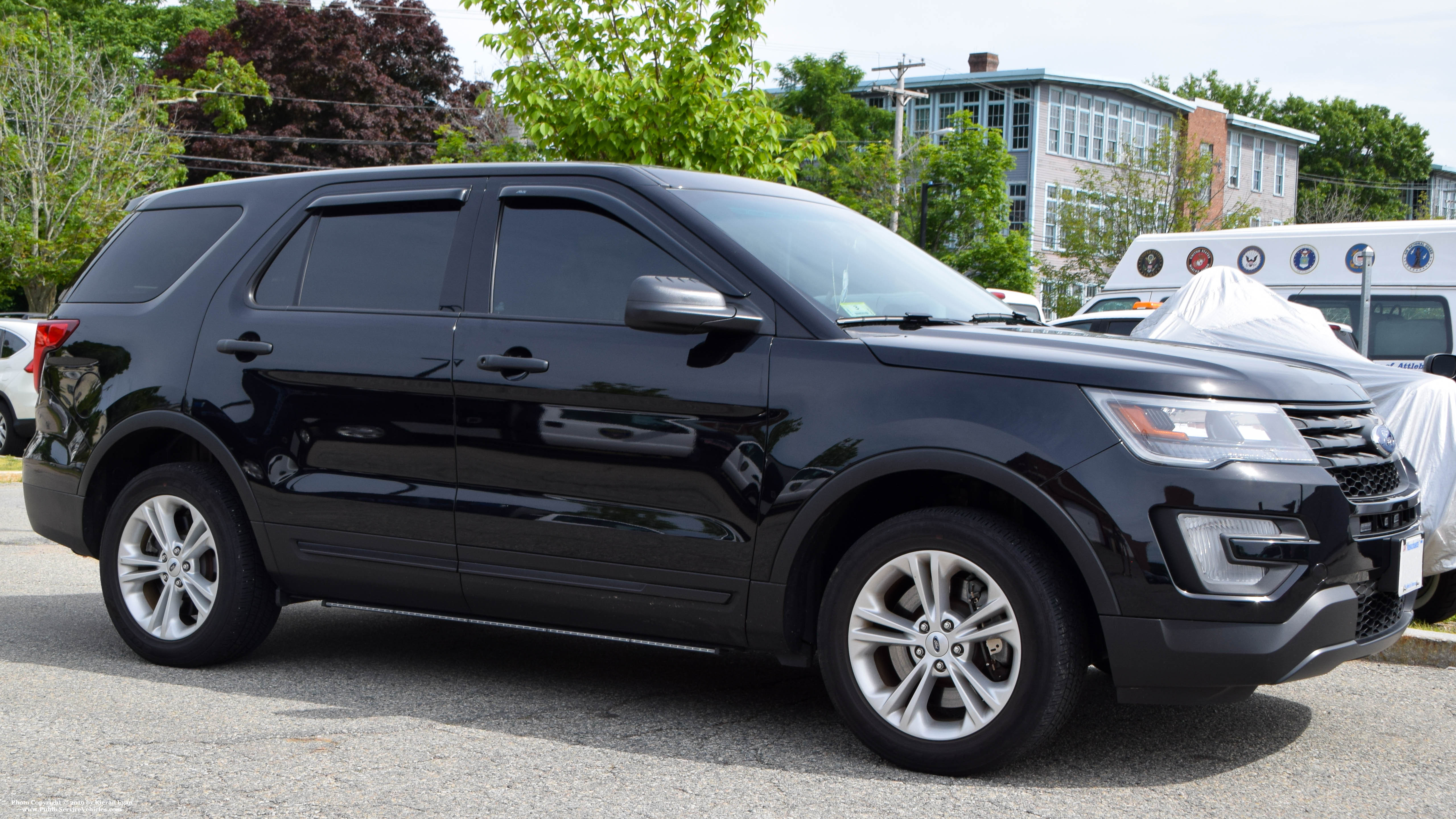 A photo  of Attleboro Police
            Unmarked Unit, a 2016-2019 Ford Police Interceptor Utility             taken by Kieran Egan