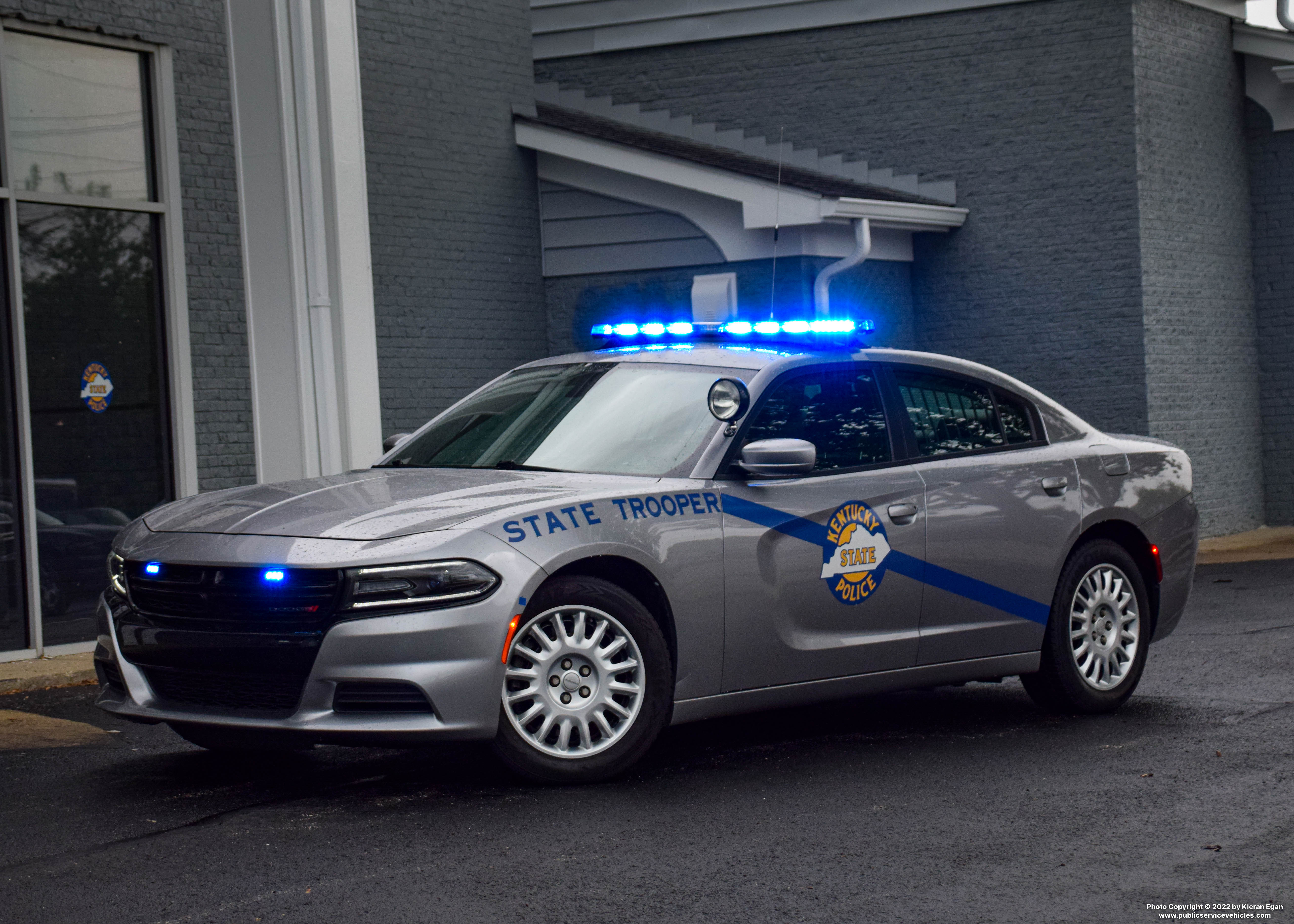 A photo  of Kentucky State Police
            Cruiser 4809, a 2019 Dodge Charger             taken by Kieran Egan