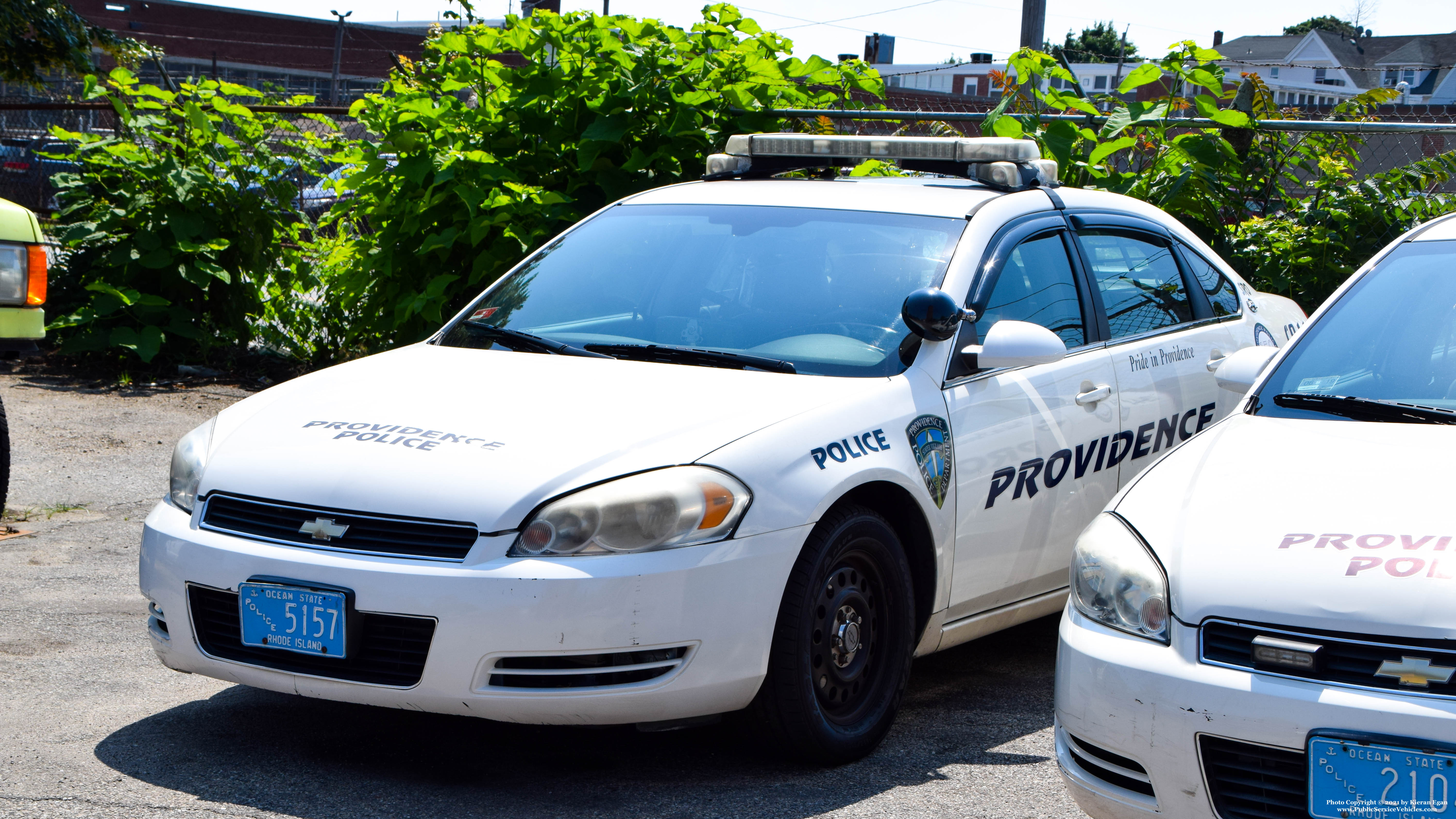 A photo  of Providence Police
            Cruiser 5157, a 2009 Chevrolet Impala             taken by Kieran Egan