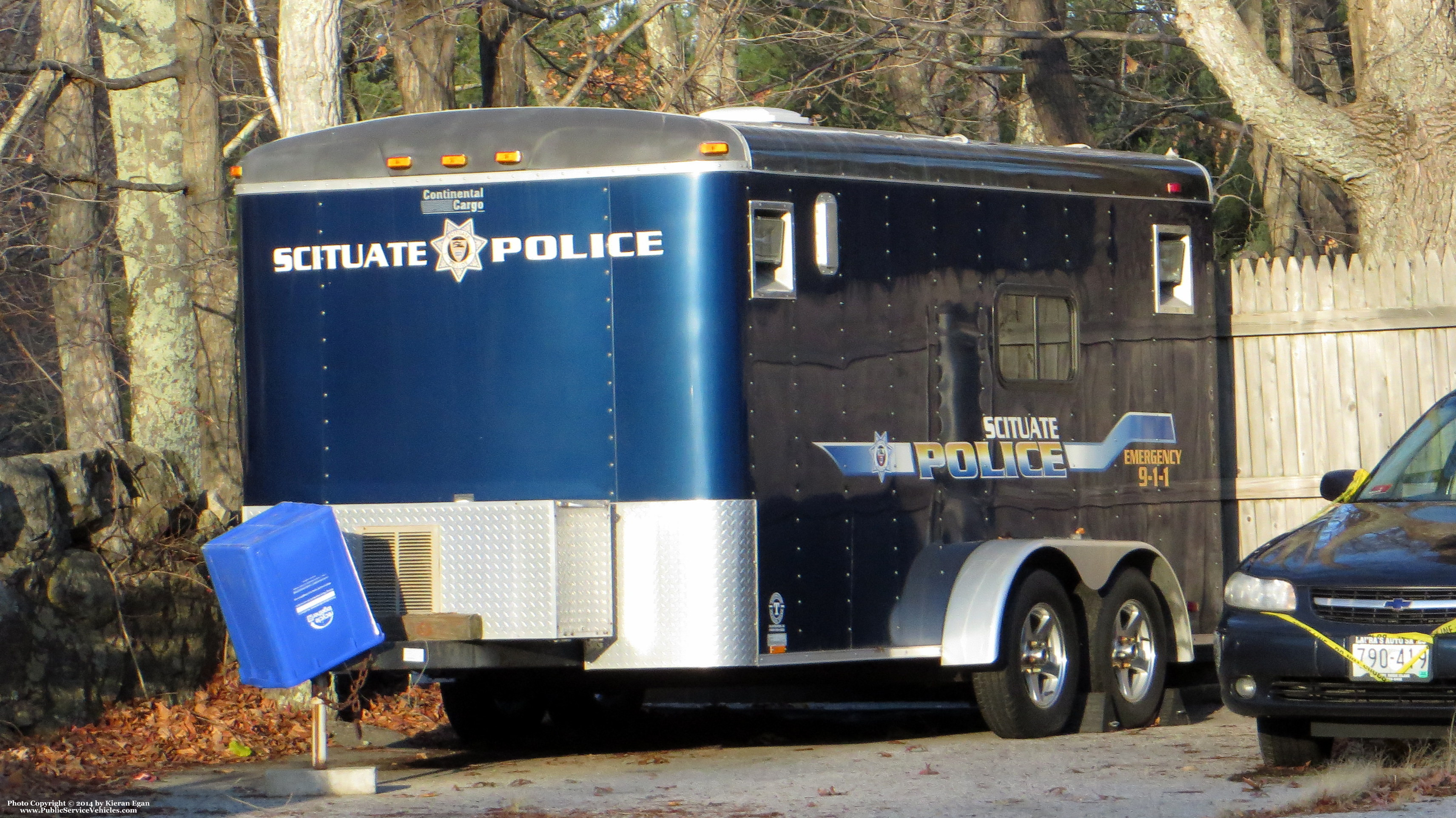 A photo  of Scituate Police
            Trailer, a 2008-2018 Continental Cargo             taken by Kieran Egan