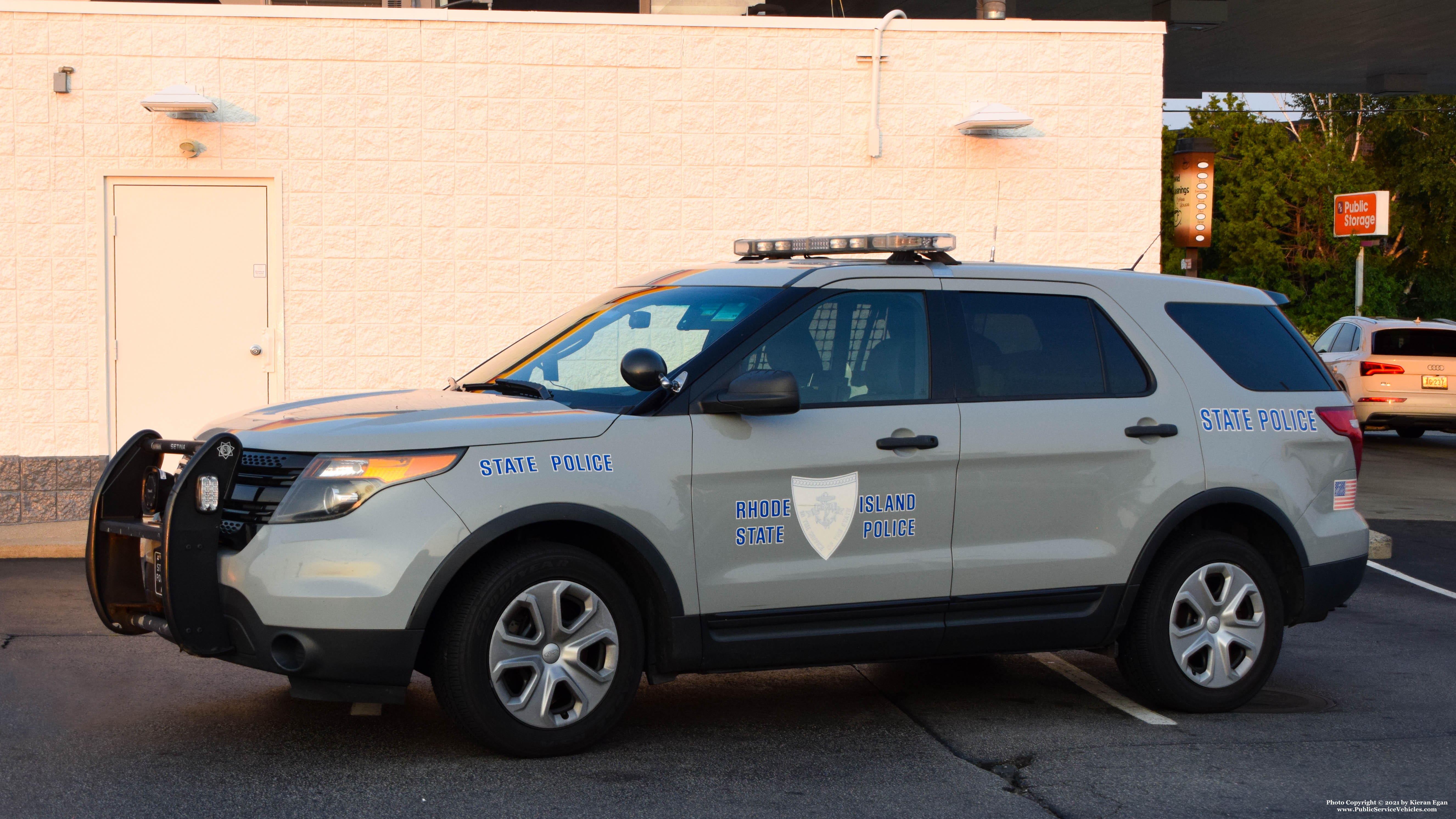 A photo  of Rhode Island State Police
            Cruiser 202, a 2013 Ford Police Interceptor Utility             taken by Kieran Egan