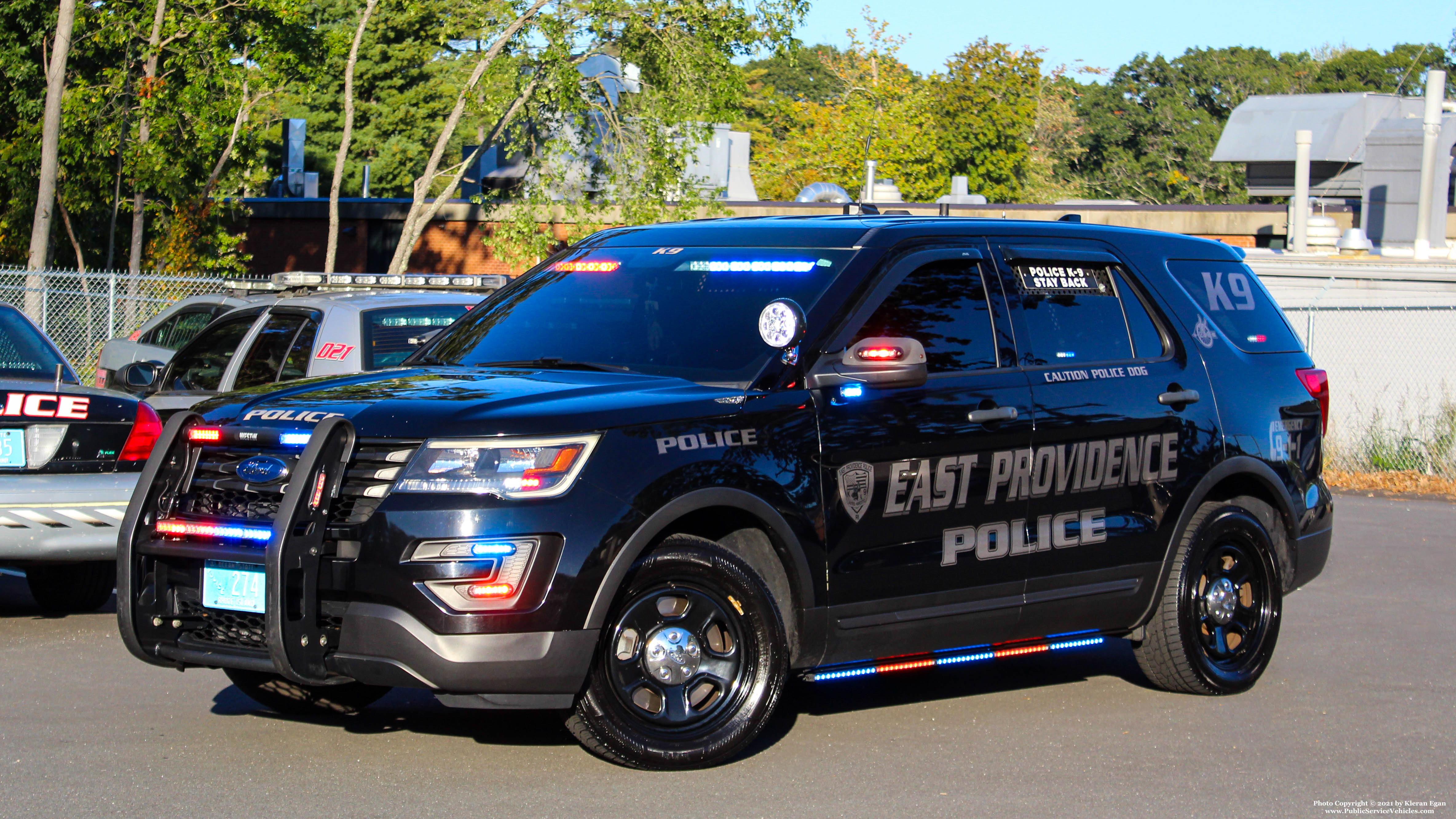 A photo  of East Providence Police
            Car [2]34, a 2017 Ford Police Interceptor Utility             taken by Kieran Egan