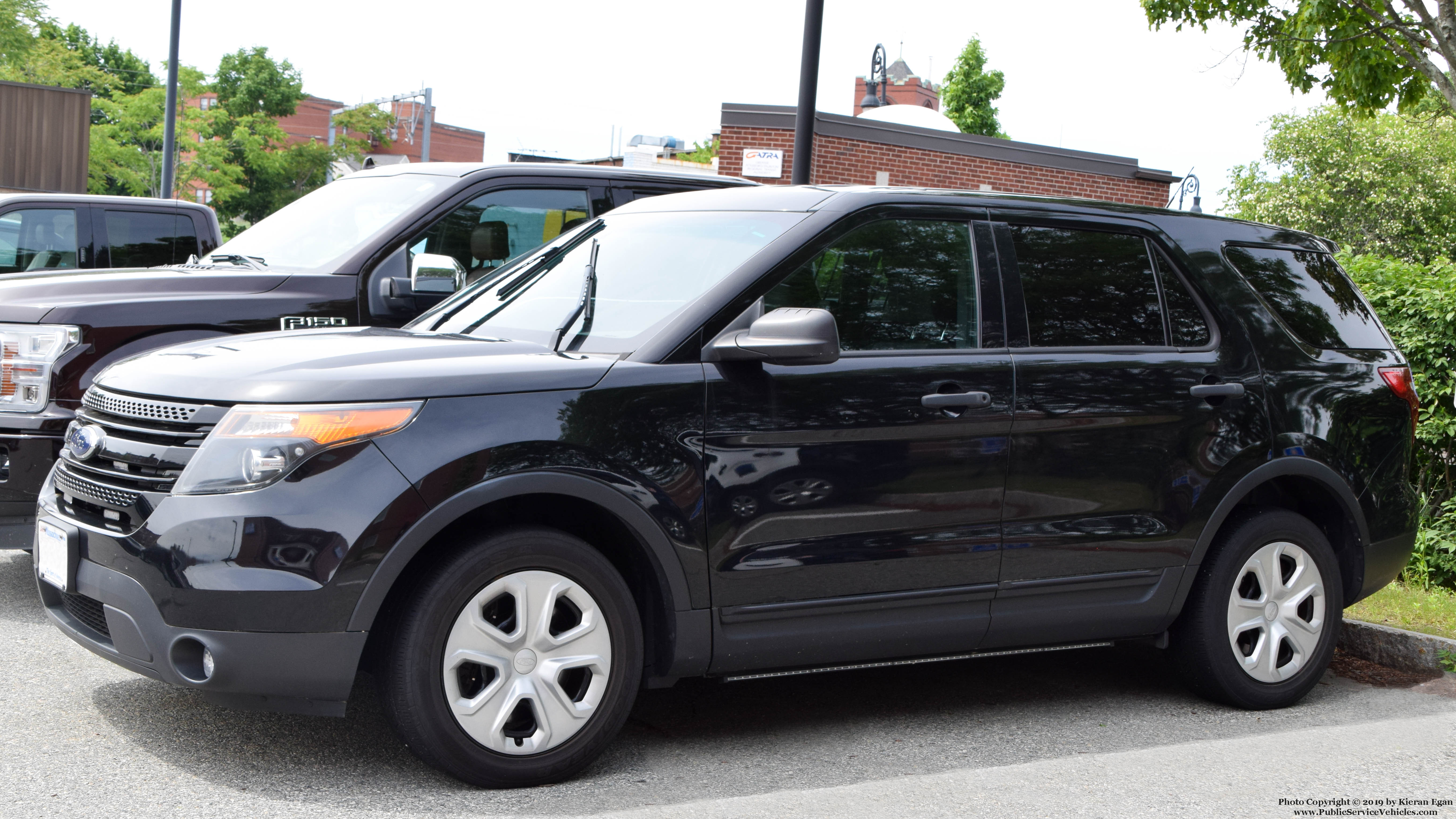 A photo  of Attleboro Police
            Car 4, a 2013-2015 Ford Police Interceptor Utility             taken by Kieran Egan