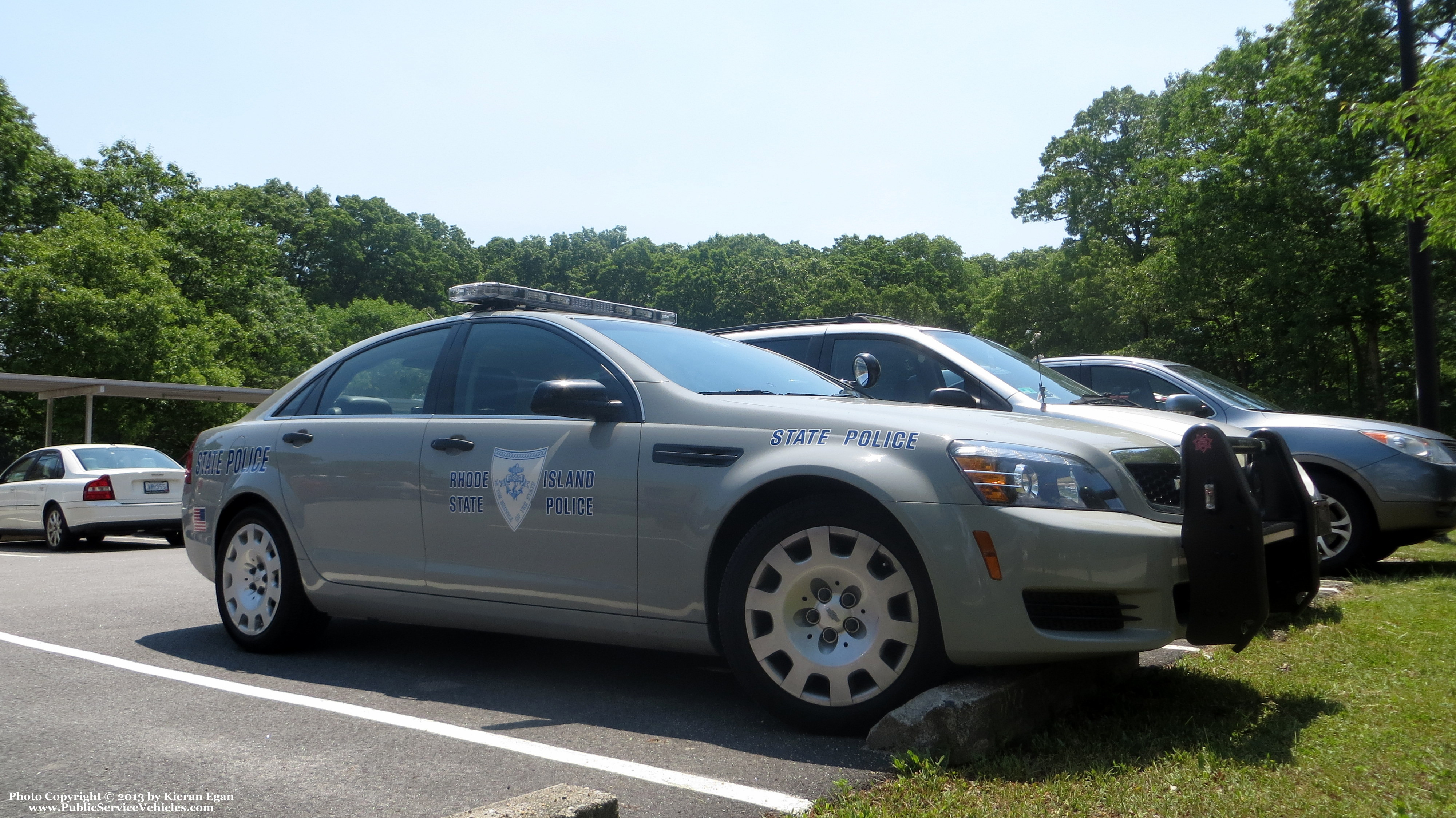 A photo  of Rhode Island State Police
            Cruiser 227, a 2013 Chevrolet Caprice             taken by Kieran Egan