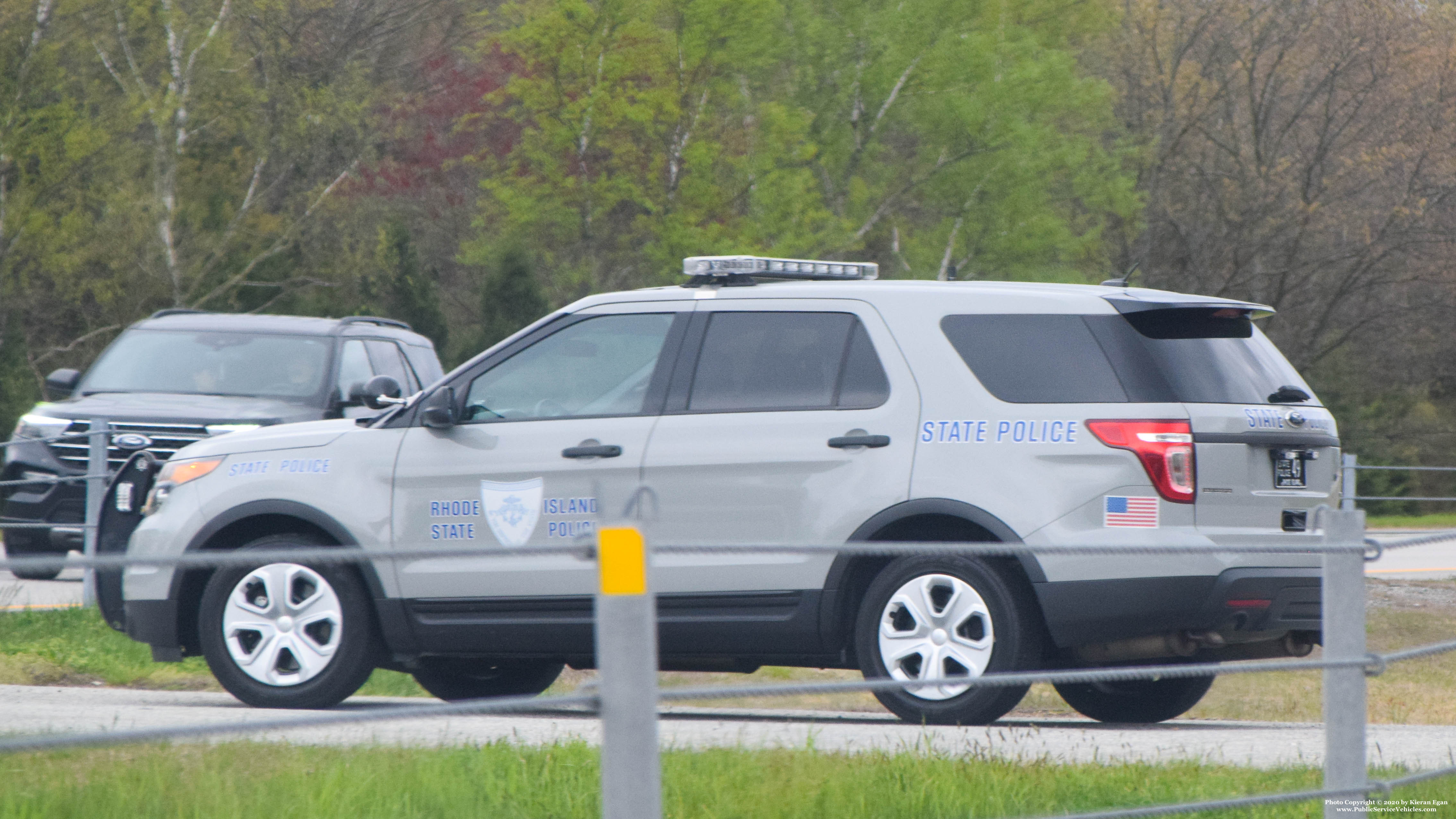 A photo  of Rhode Island State Police
            Cruiser 49, a 2013 Ford Police Interceptor Utility             taken by Kieran Egan