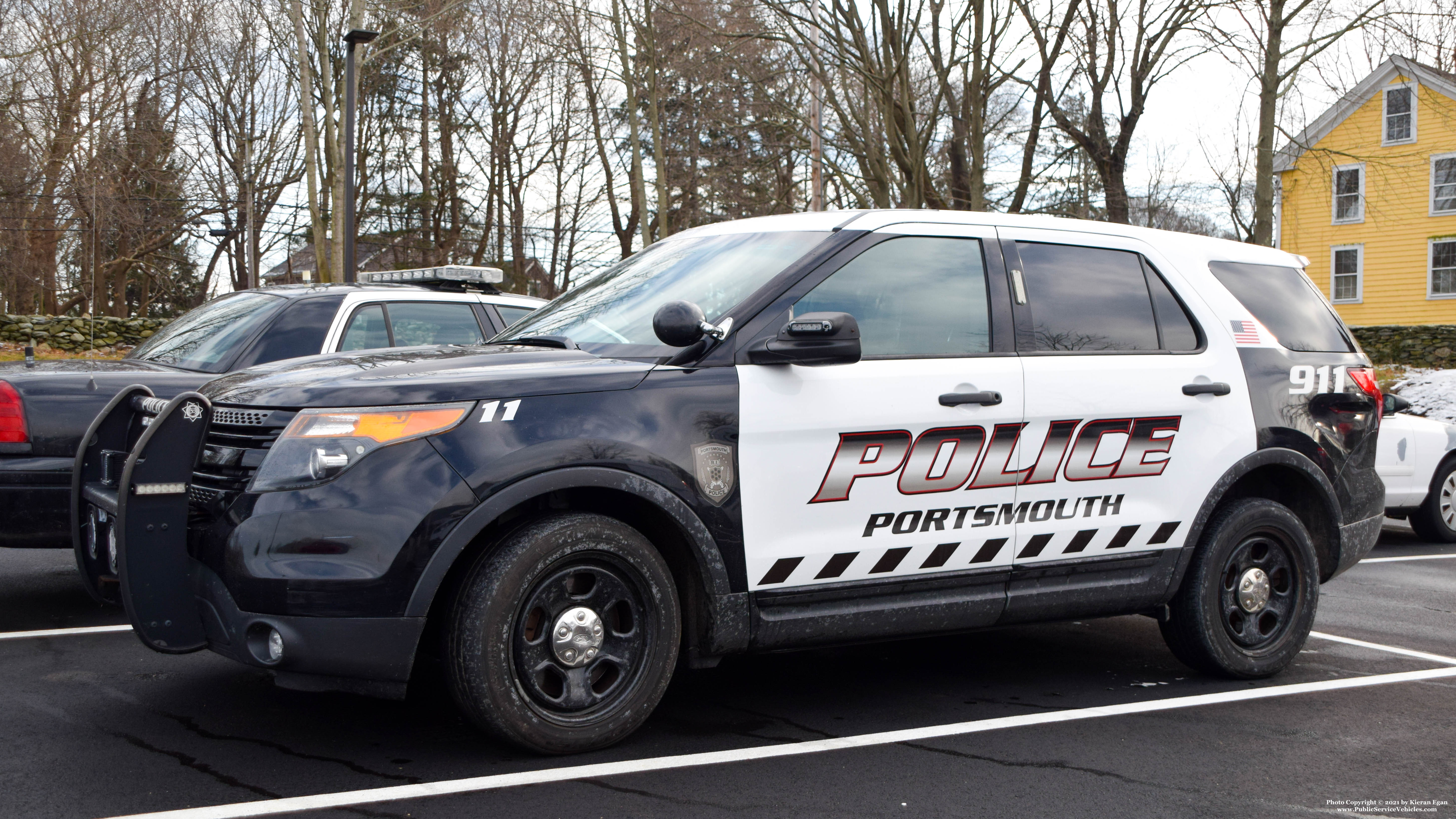 A photo  of Portsmouth Police
            Car 11, a 2013 Ford Police Interceptor Utility             taken by Kieran Egan