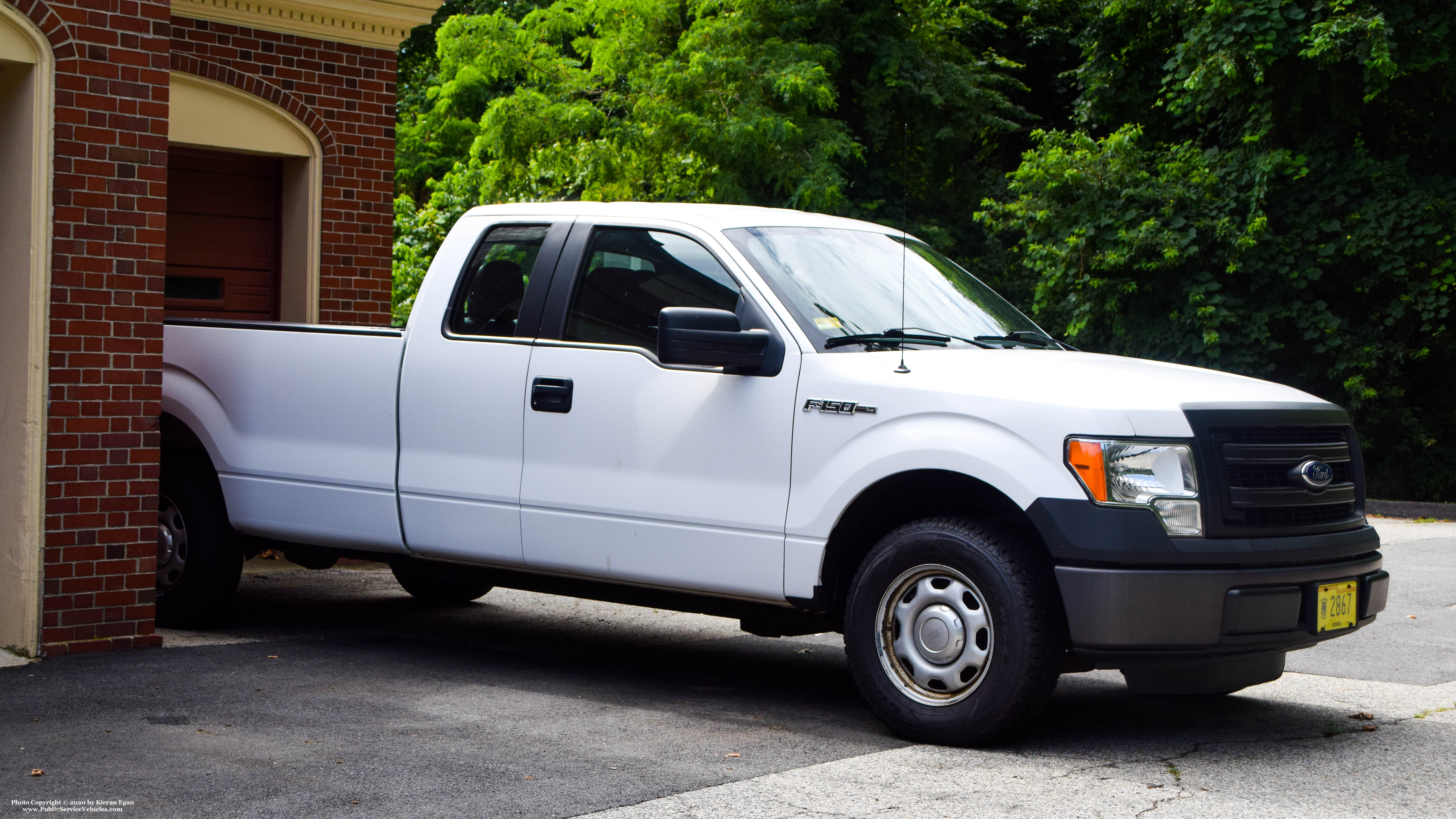 A photo  of Rhode Island State Police
            Cruiser 2867, a 2009-2014 Ford F-150 Super Cab             taken by Kieran Egan