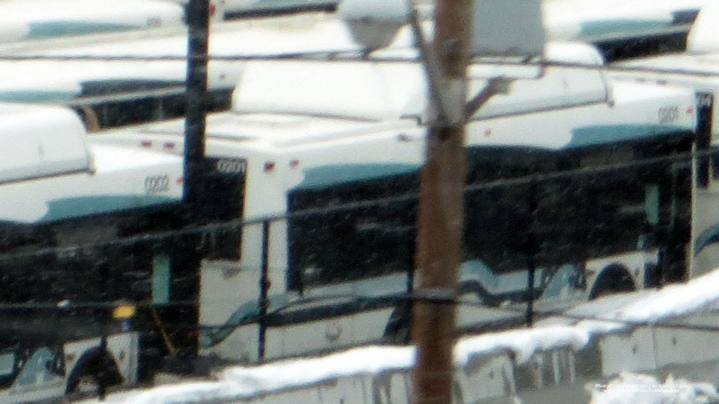 A photo  of Rhode Island Public Transit Authority
            Bus 0201, a 2002 New Flyer C30LF             taken by Kieran Egan