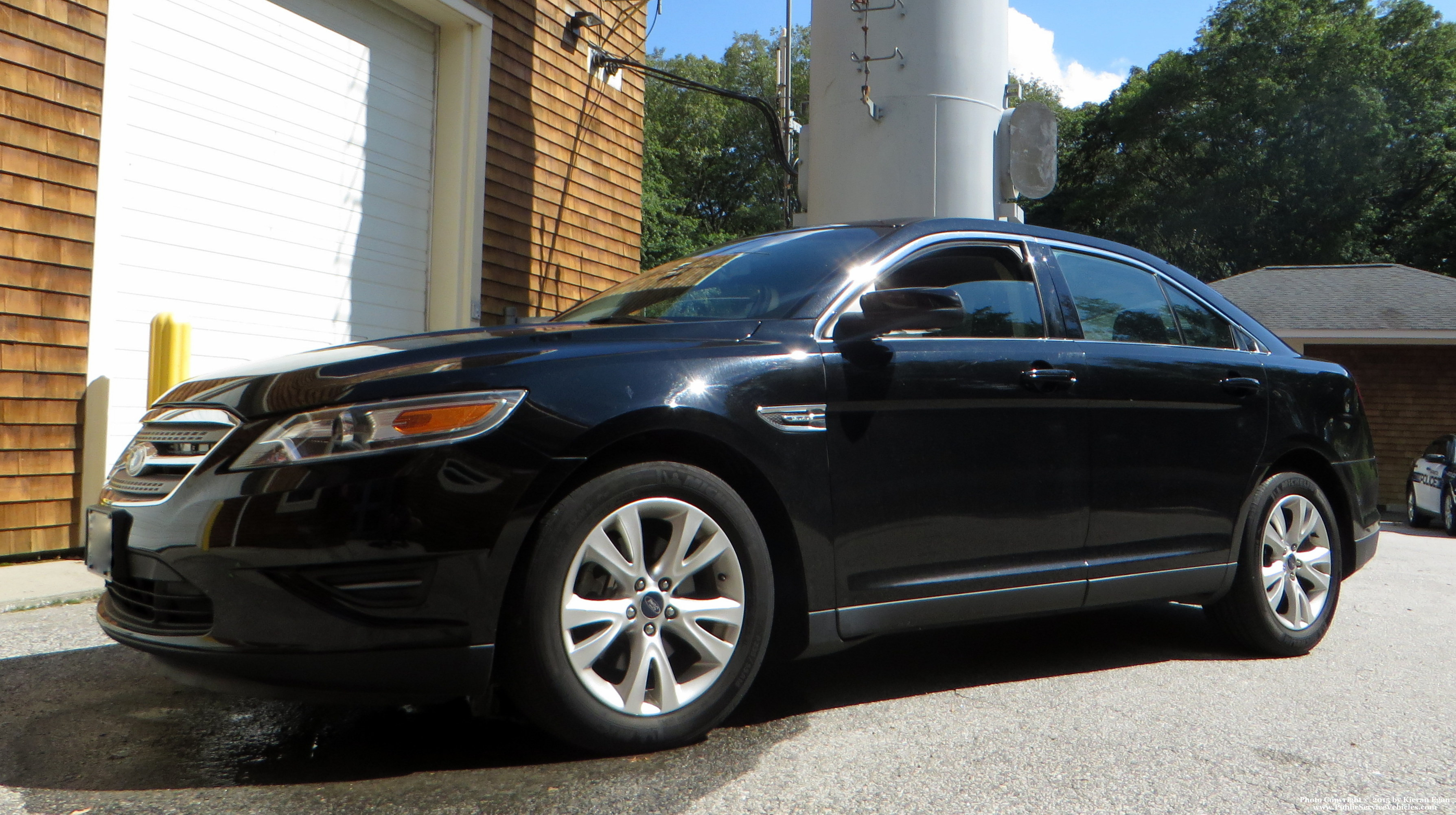 A photo  of Barrington Police
            Chief's Unit, a 2012 Ford Taurus             taken by Kieran Egan