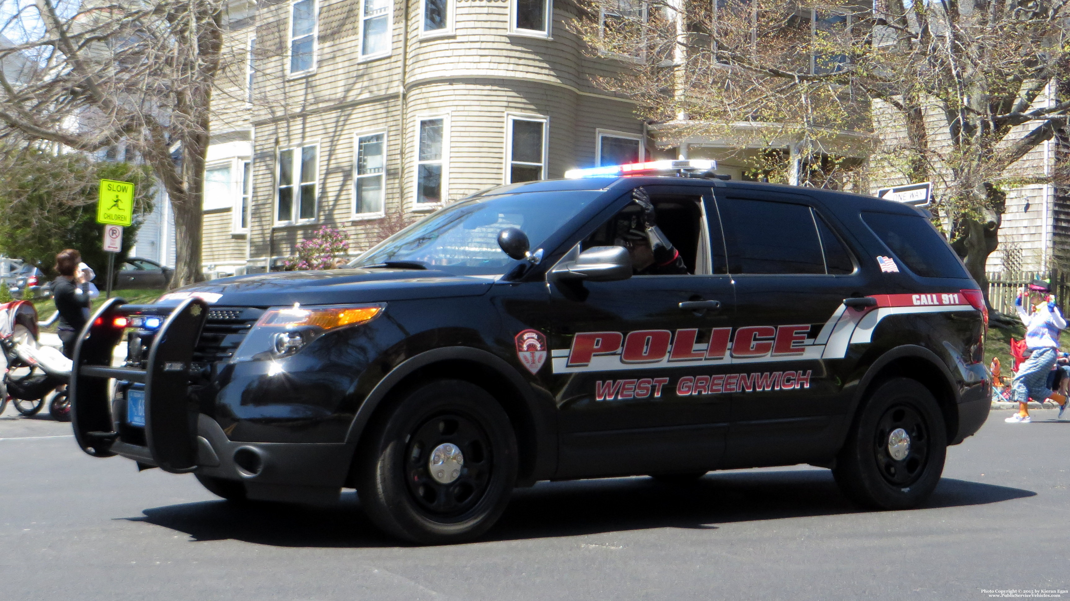 A photo  of West Greenwich Police
            Cruiser 6886, a 2015 Ford Police Interceptor Utility             taken by Kieran Egan