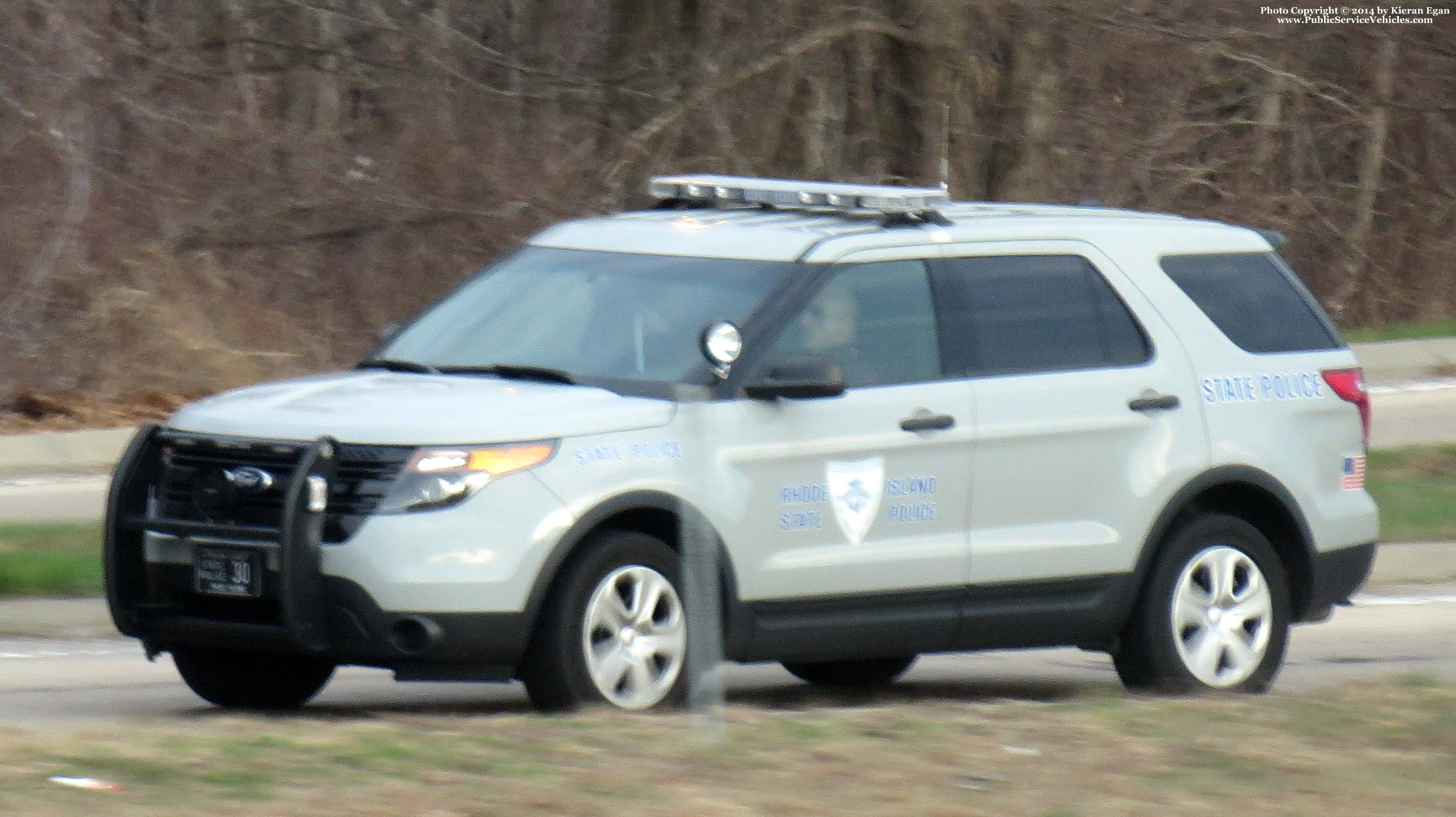 A photo  of Rhode Island State Police
            Cruiser 30, a 2013 Ford Police Interceptor Utility             taken by Kieran Egan