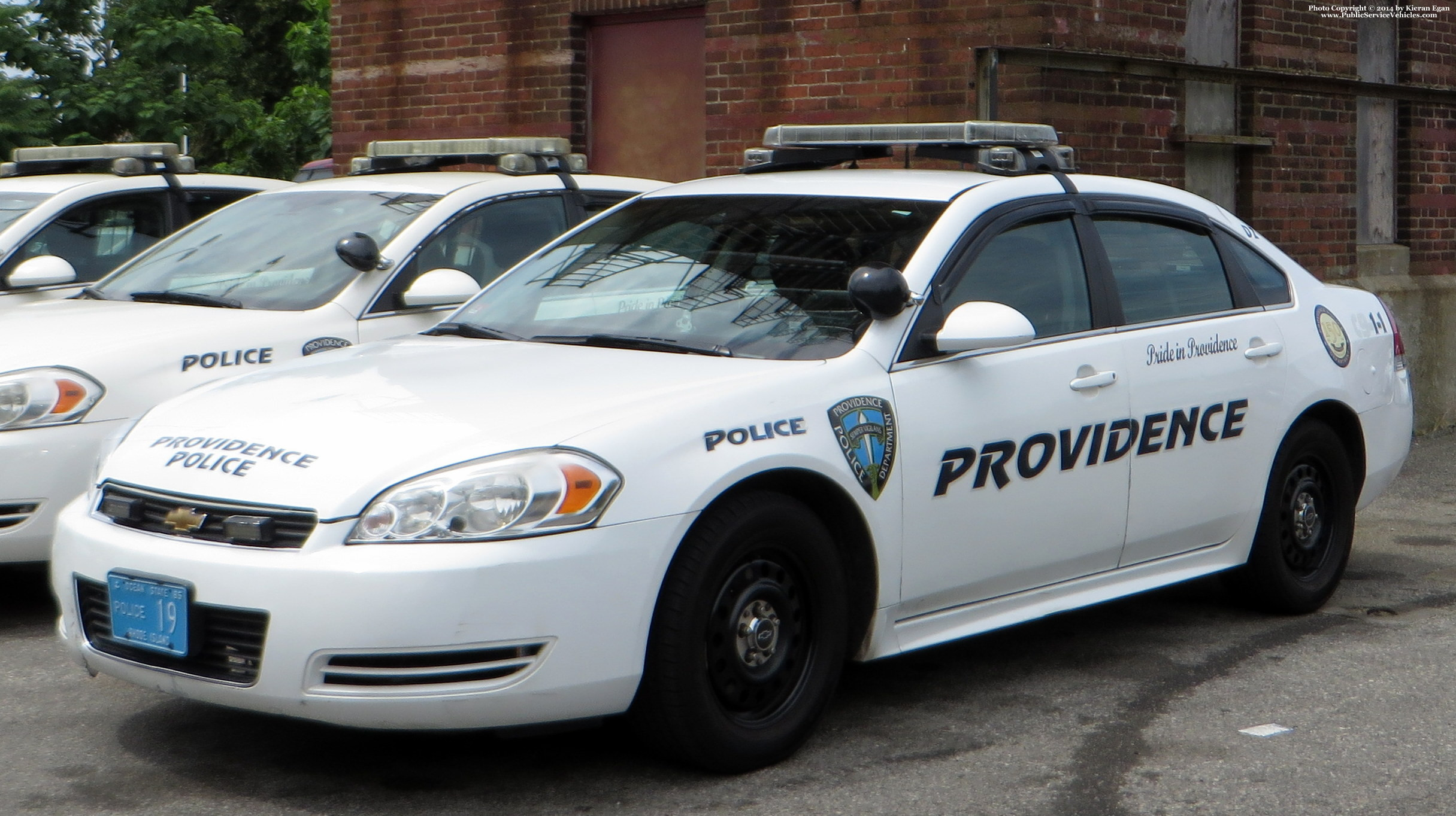 A photo  of Providence Police
            Cruiser 19, a 2006-2013 Chevrolet Impala             taken by Kieran Egan