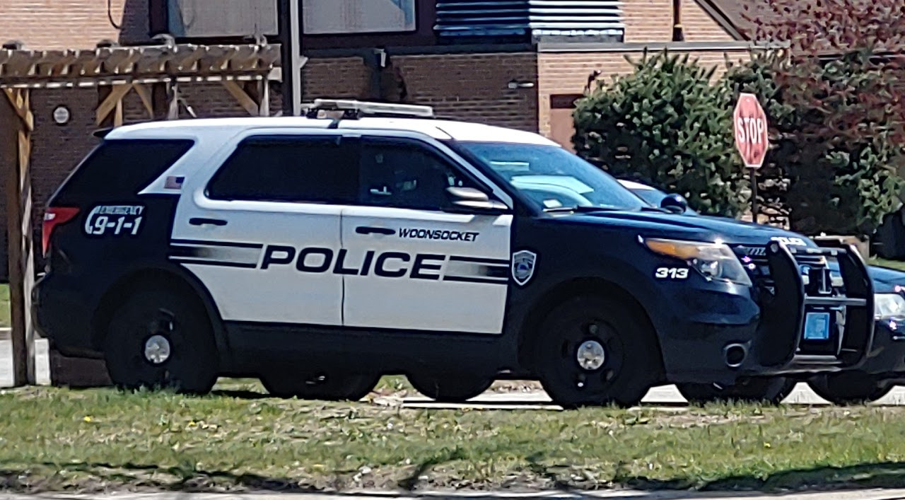 A photo  of Woonsocket Police
            Cruiser 313, a 2015 Ford Police Interceptor Utility             taken by Jamian Malo
