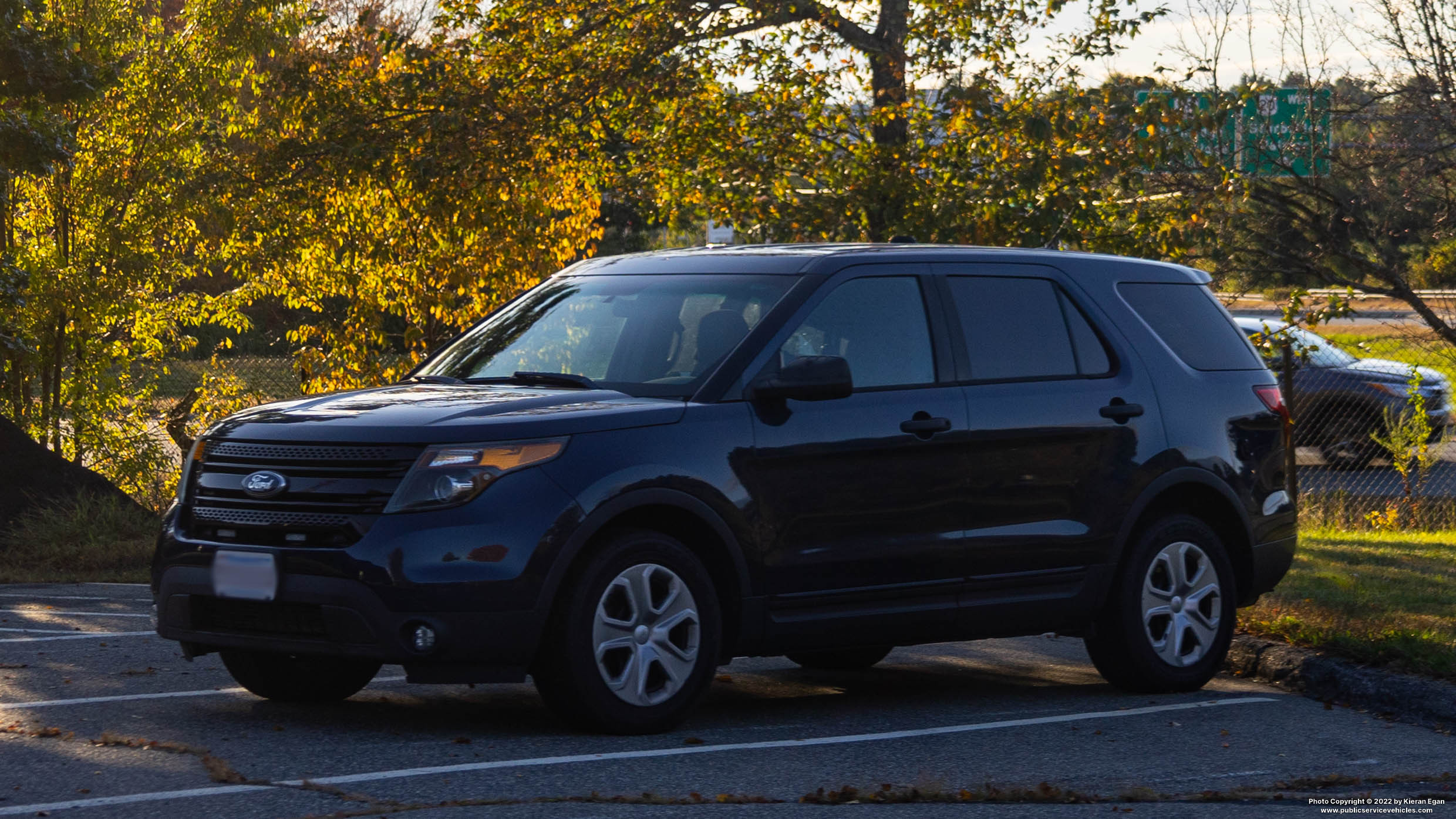 A photo  of Massachusetts State Police
            Unmarked Unit, a 2013-2015 Ford Police Interceptor Utility             taken by Kieran Egan