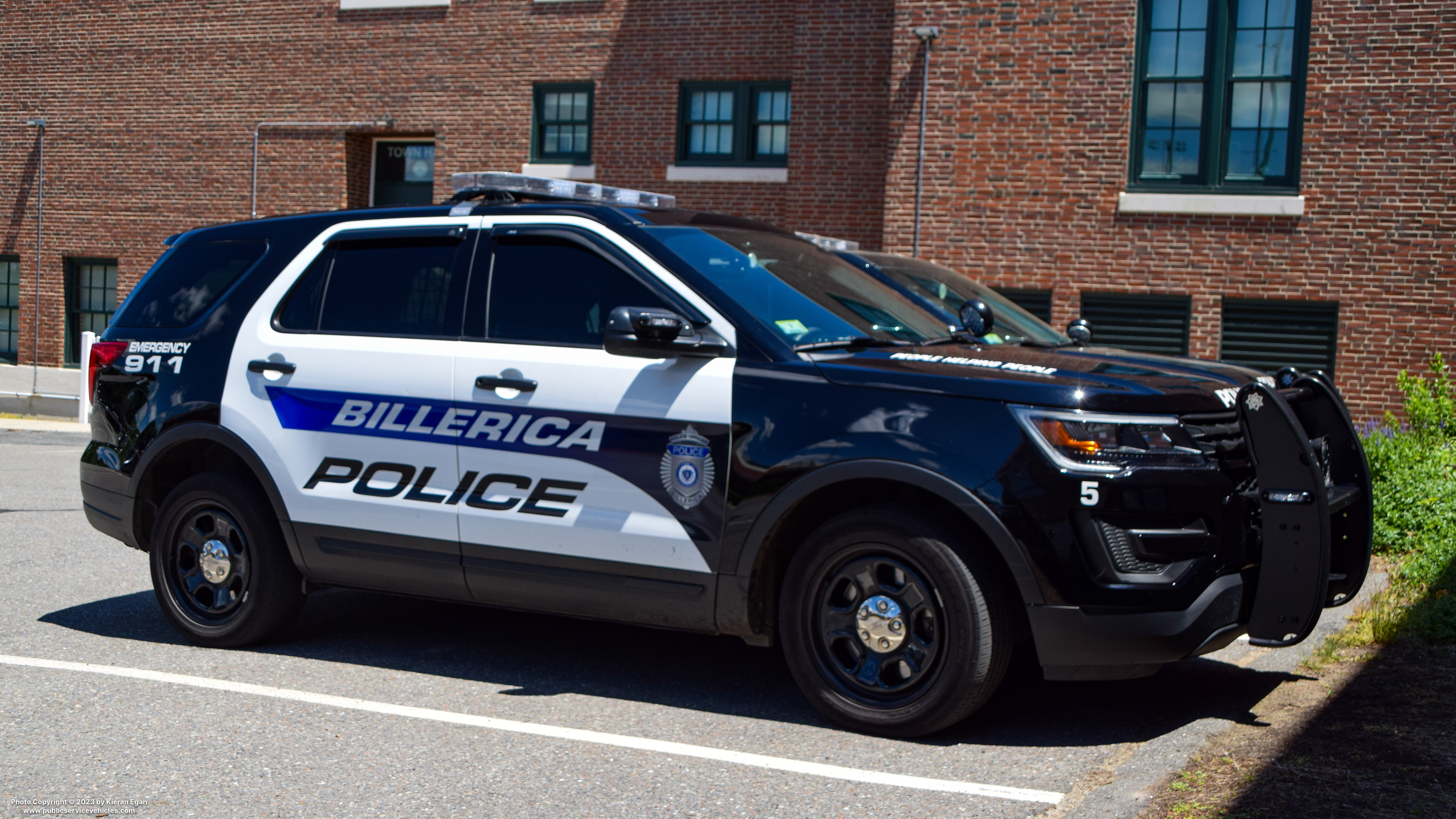 A photo  of Billerica Police
            Car 5, a 2016-2019 Ford Police Interceptor Utility             taken by Kieran Egan