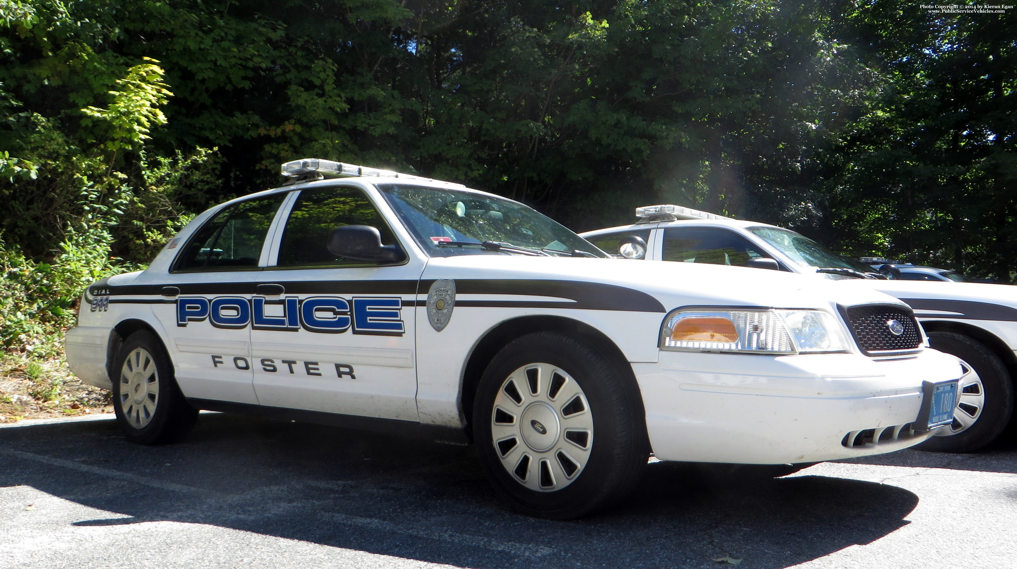 A photo  of Foster Police
            Cruiser 180, a 2009-2011 Ford Crown Victoria Police Interceptor             taken by Kieran Egan