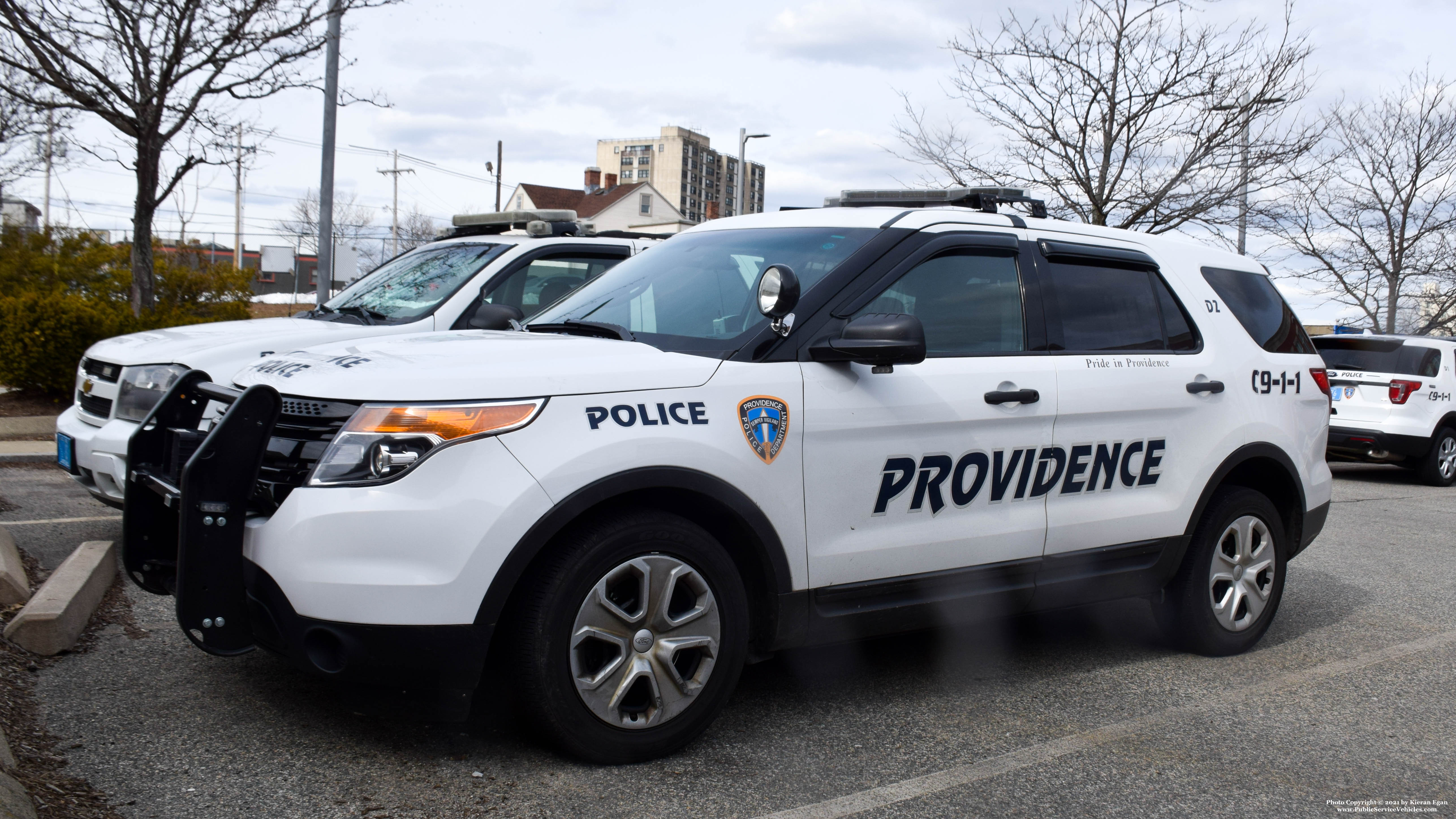 A photo  of Providence Police
            Cruiser 277, a 2015 Ford Police Interceptor Utility             taken by Kieran Egan
