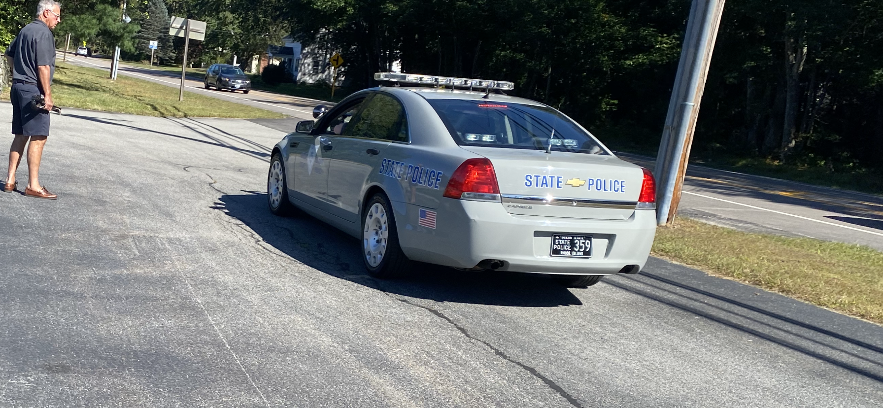 A photo  of Rhode Island State Police
            Cruiser 359, a 2013 Chevrolet Caprice             taken by @riemergencyvehicles