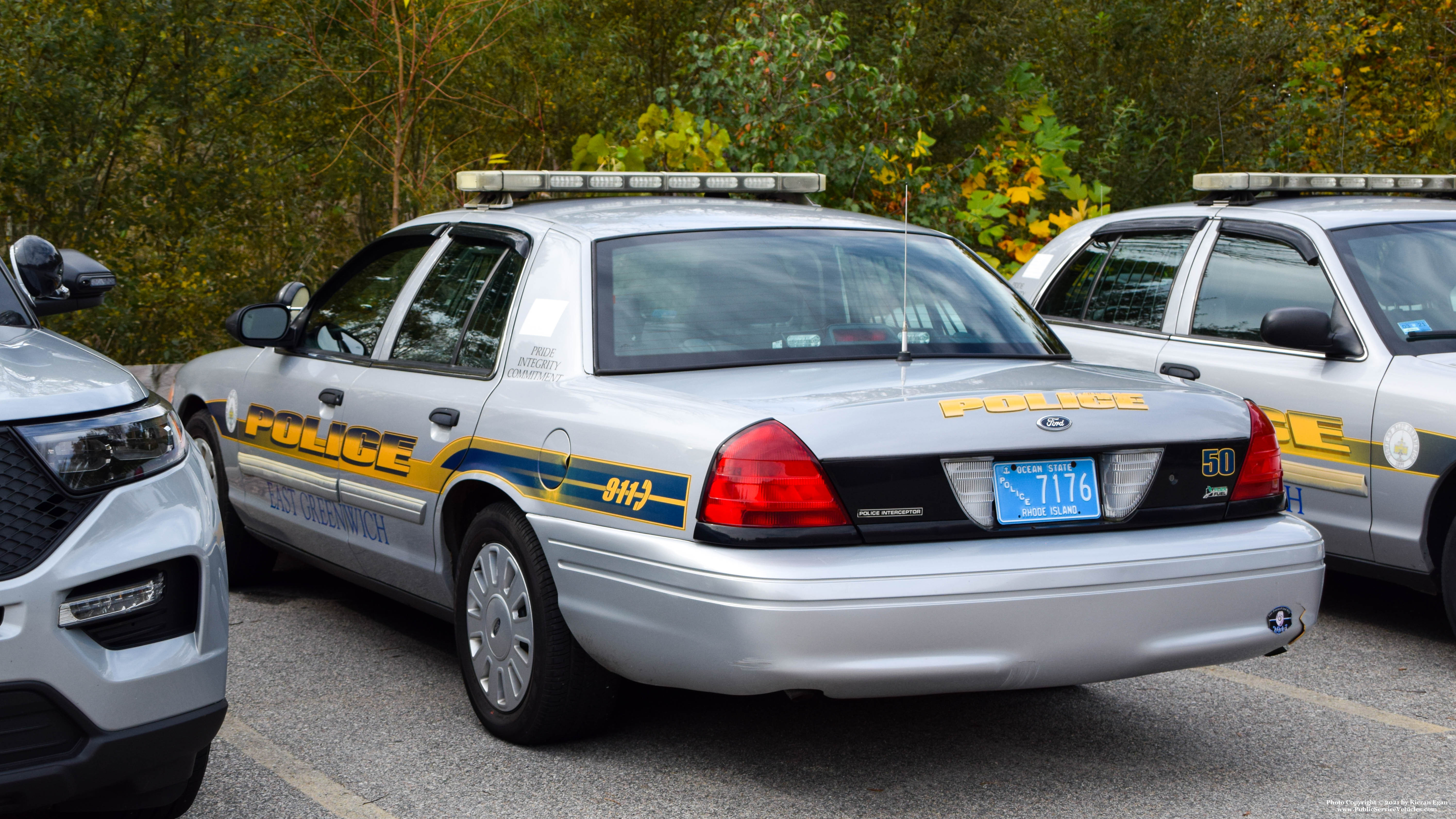 A photo  of East Greenwich Police
            Cruiser 7176, a 2009-2011 Ford Crown Victoria Police Interceptor/2009-2011 Ford Crown Victoria Police Interceptor             taken by Kieran Egan
