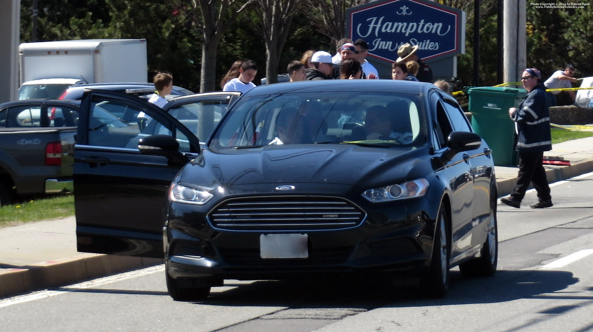 A photo  of Newport Police
            Unmarked Unit, a 2013-2014 Ford Fusion             taken by Kieran Egan