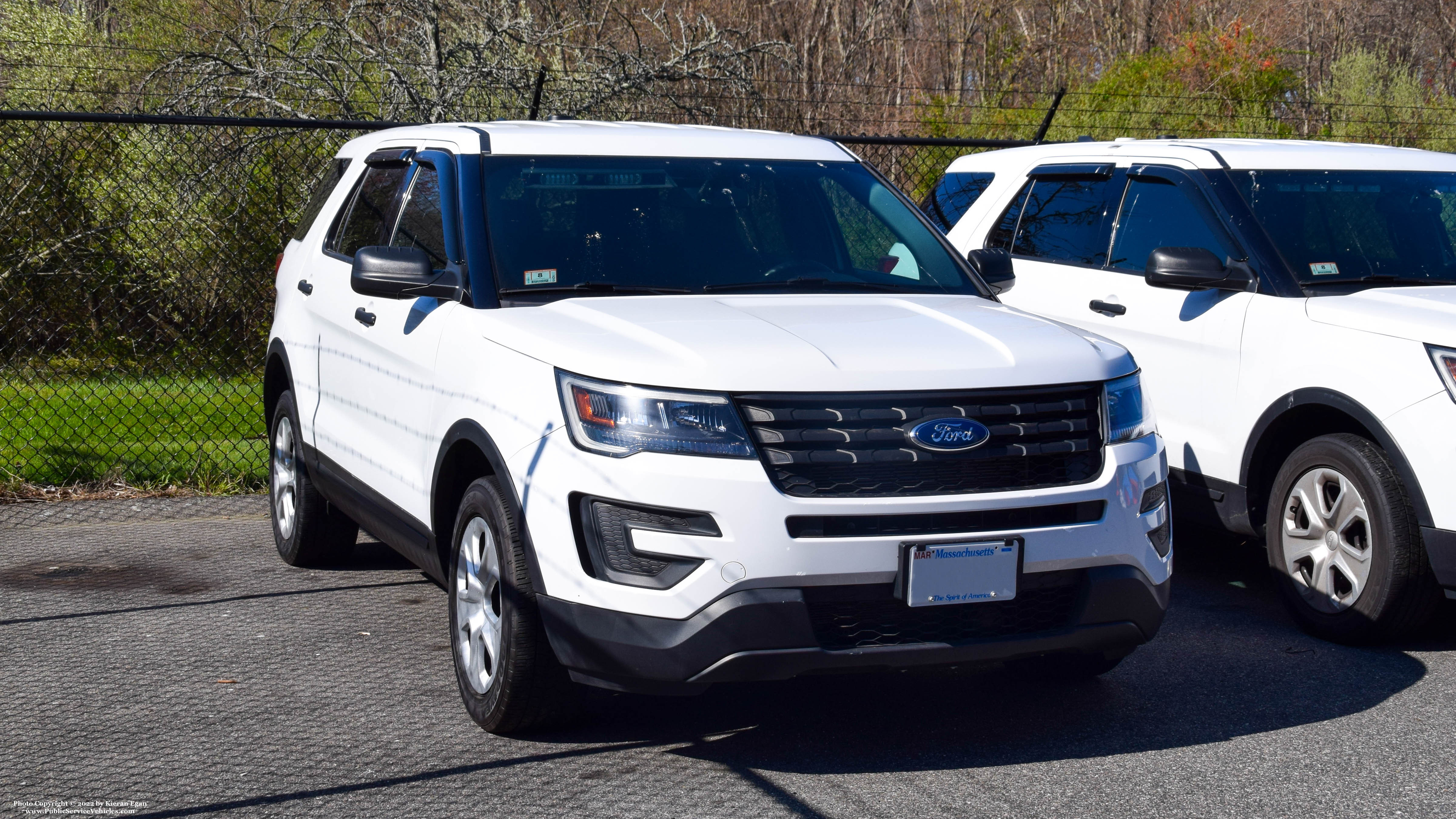 A photo  of Swansea Police
            Cruiser 138, a 2018 Ford Police Interceptor Utility             taken by Kieran Egan