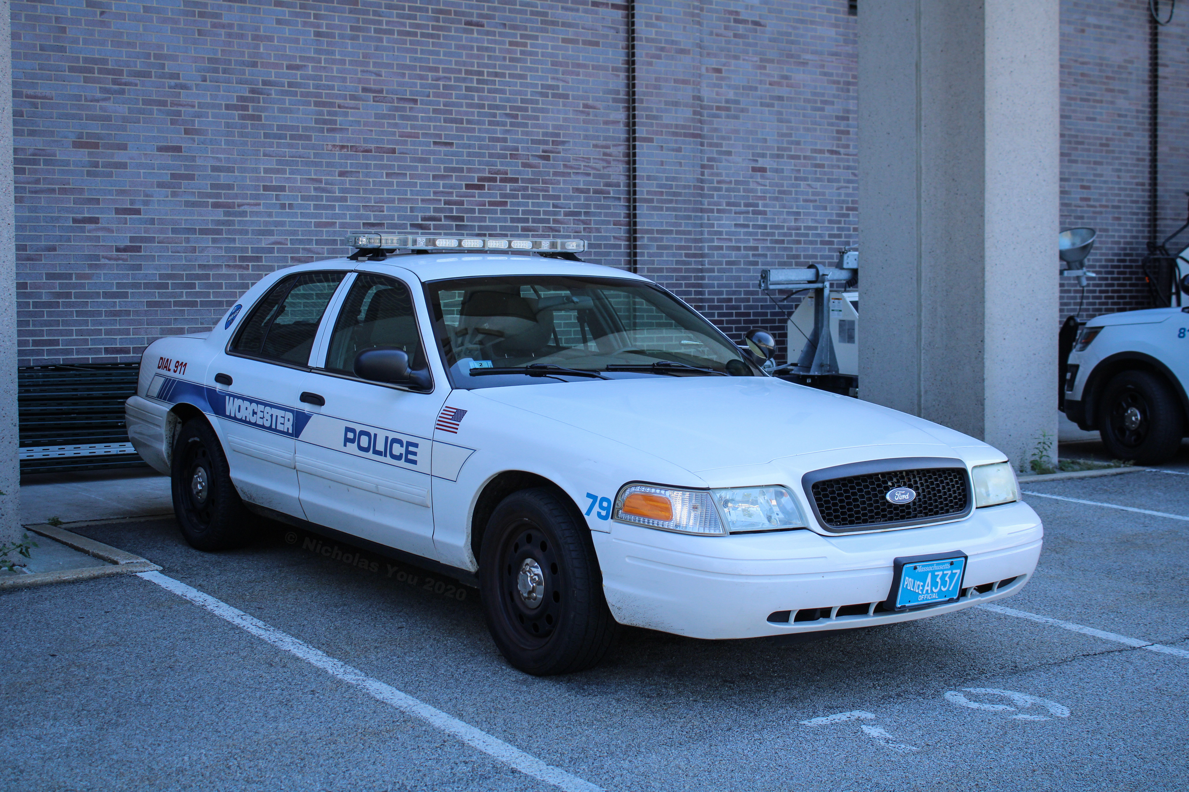 A photo  of Worcester Police
            Cruiser 79, a 2011 Ford Crown Victoria Police Interceptor             taken by Nicholas You