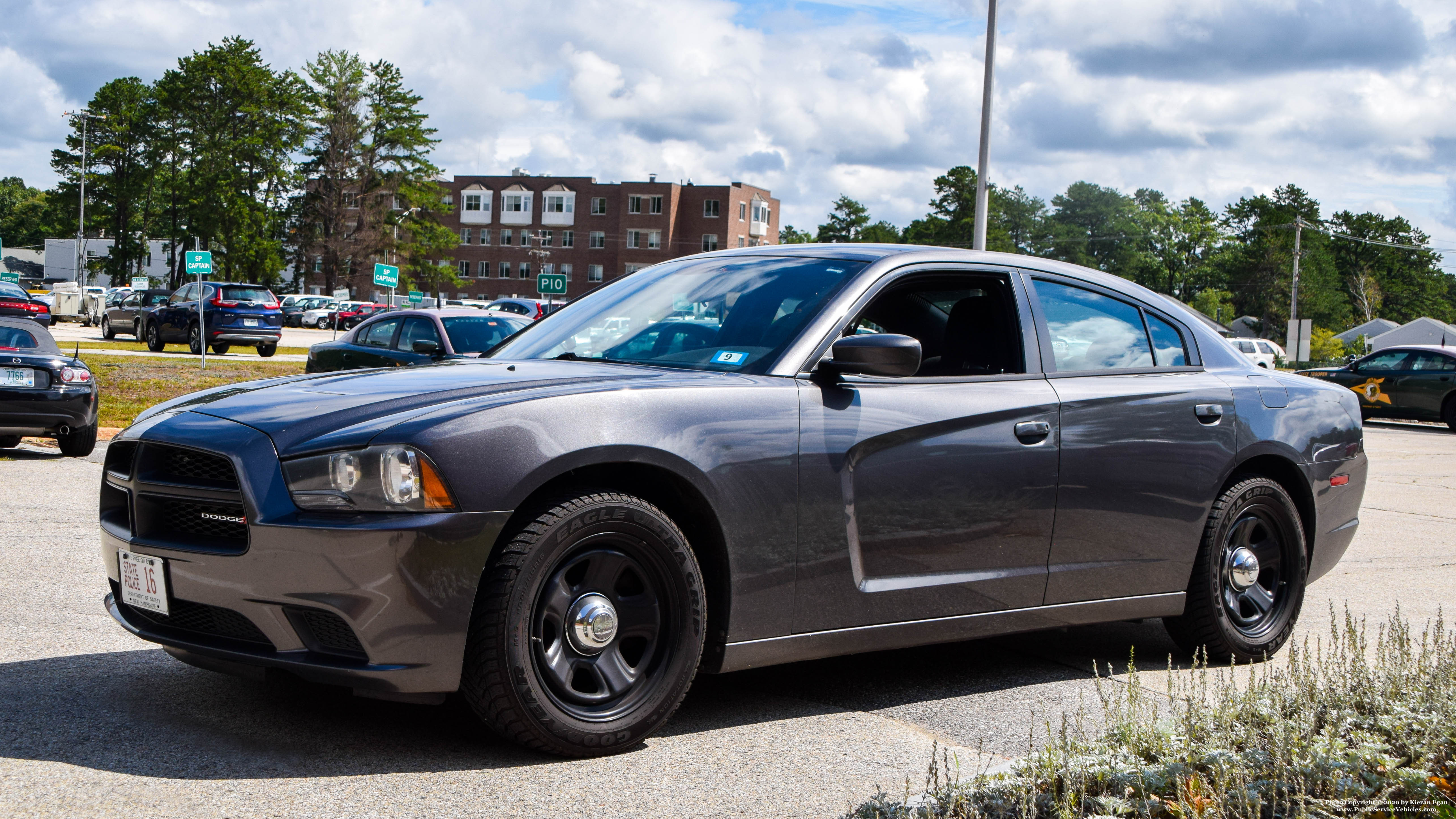 A photo  of New Hampshire State Police
            Cruiser 16, a 2011-2014 Dodge Charger             taken by Kieran Egan
