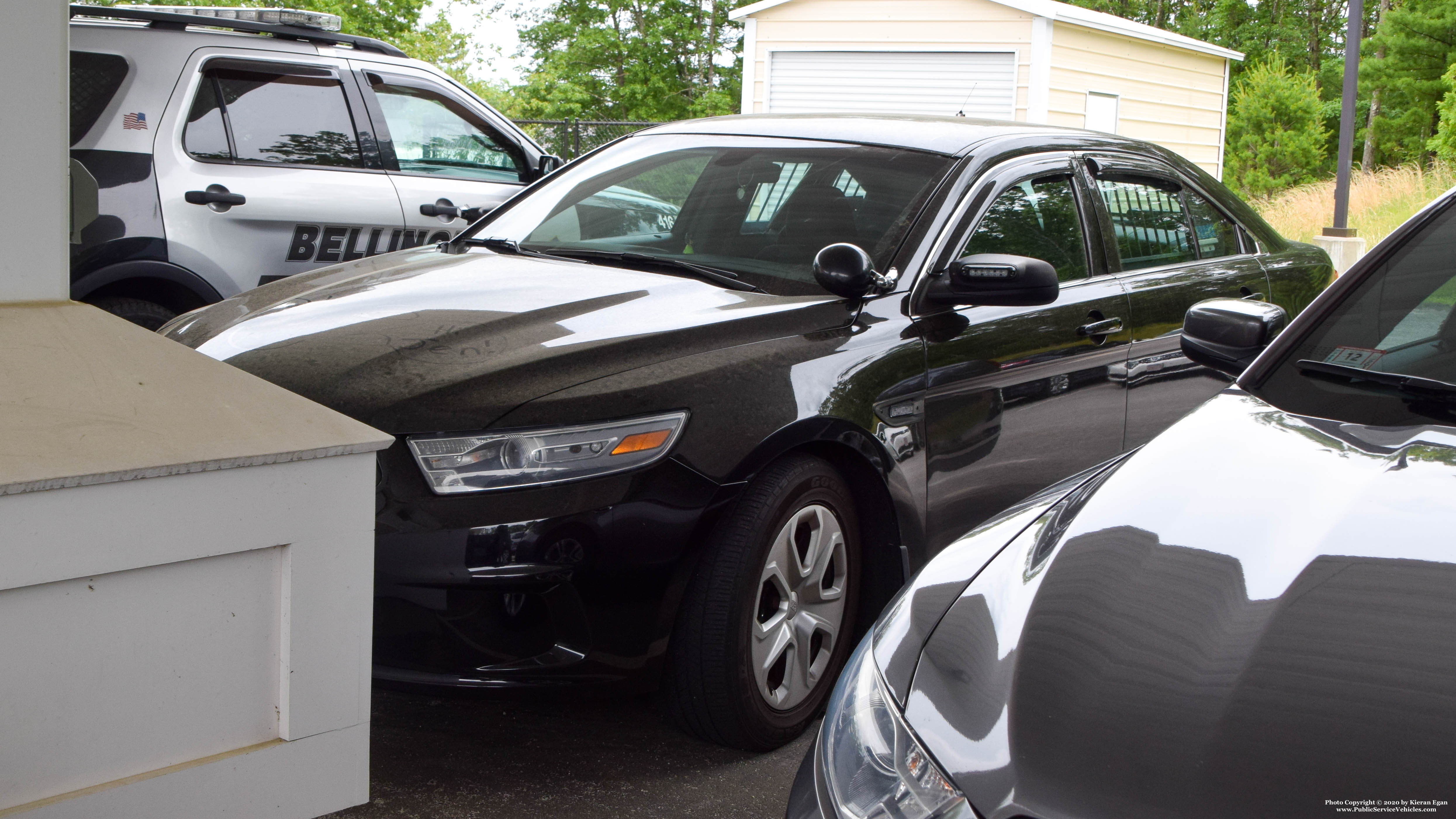 A photo  of Bellingham Police
            Unmarked Unit, a 2013-2019 Ford Police Interceptor Sedan             taken by Kieran Egan