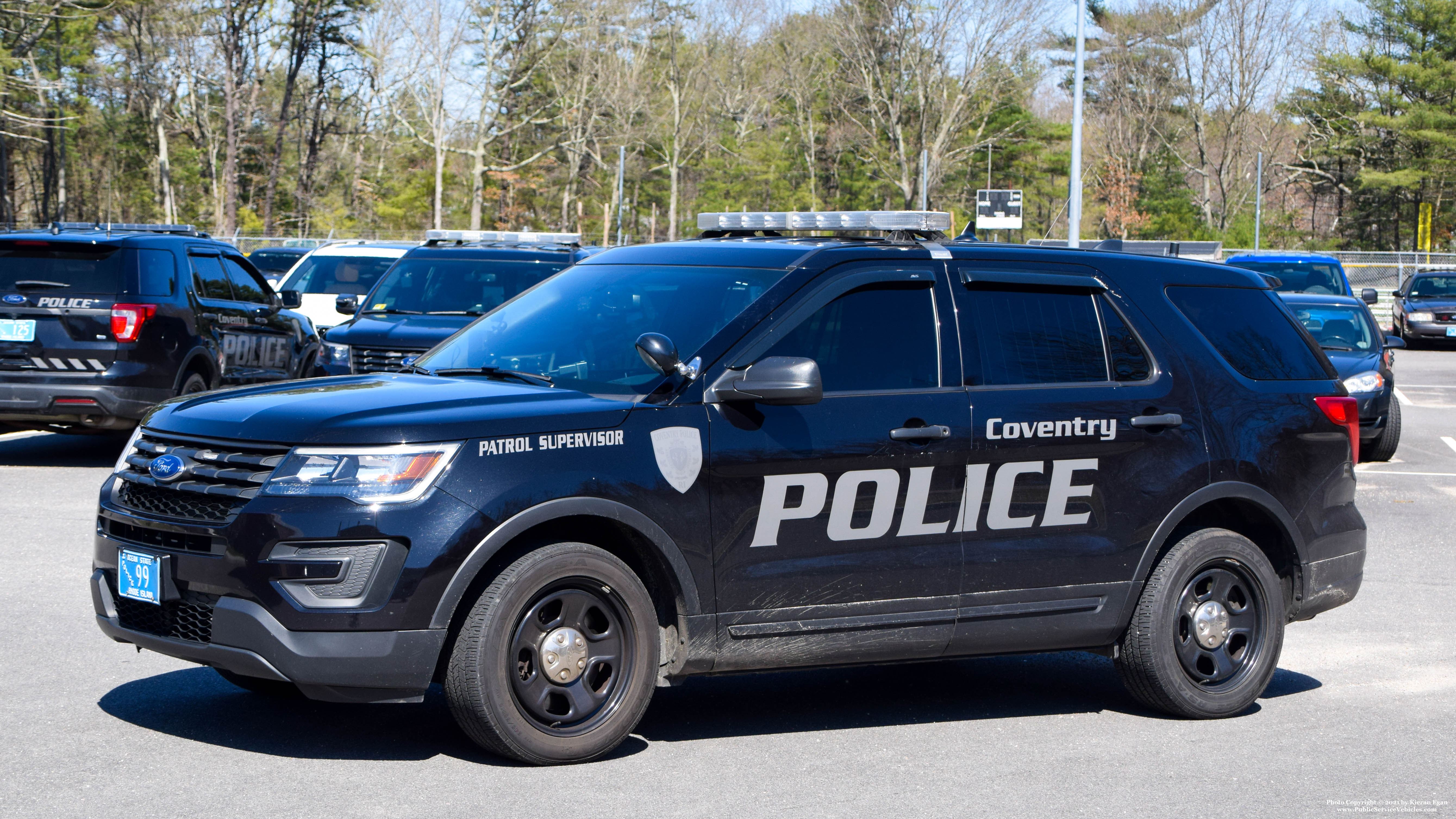 A photo  of Coventry Police
            Cruiser 99, a 2018-2019 Ford Police Interceptor Utility             taken by Kieran Egan