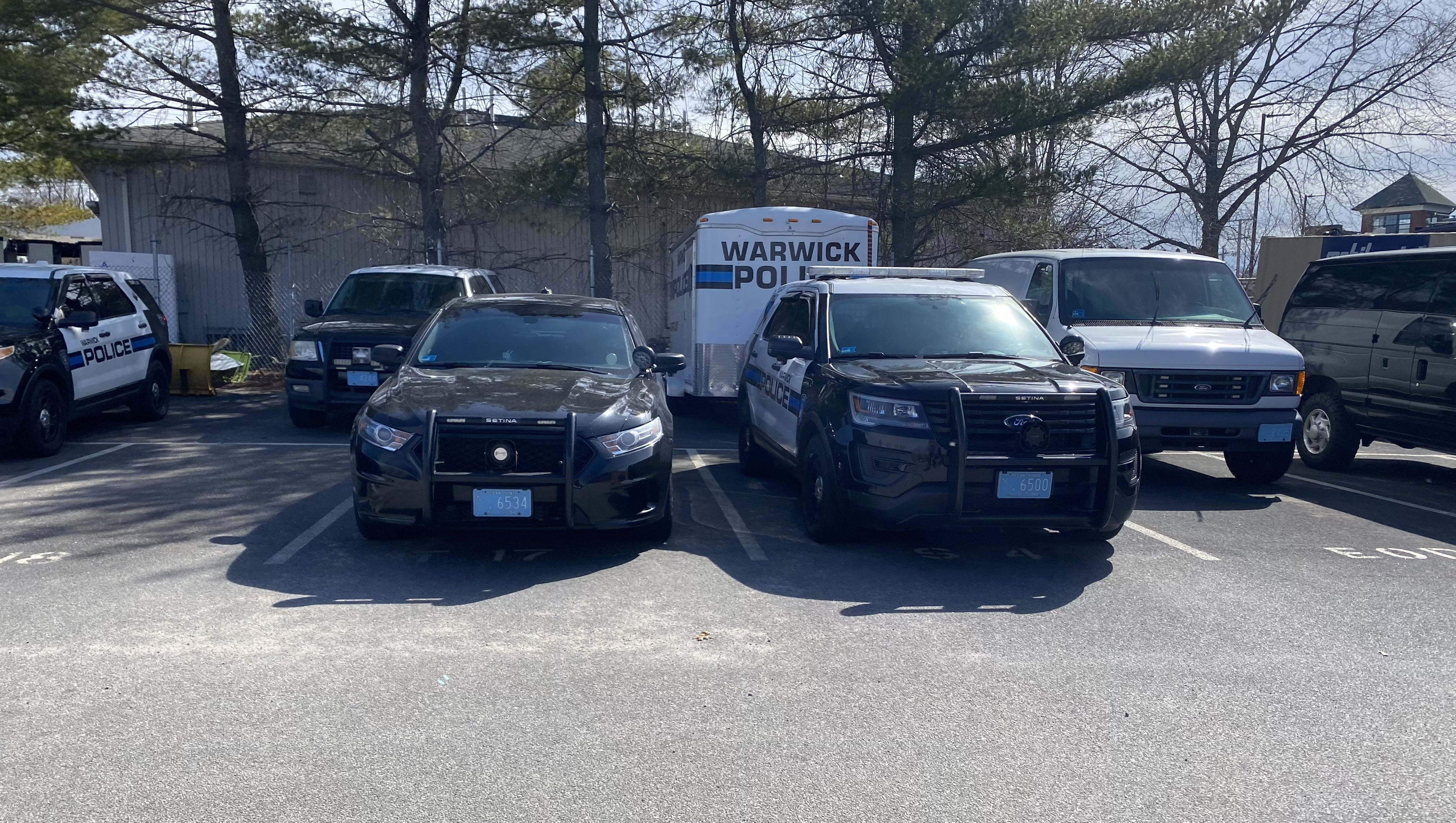 A photo of Warwick Police
Cruiser T-30, a 2017 Ford Police Interceptor Utility/Setina Push Bumper taken by @riemergencyvehicles