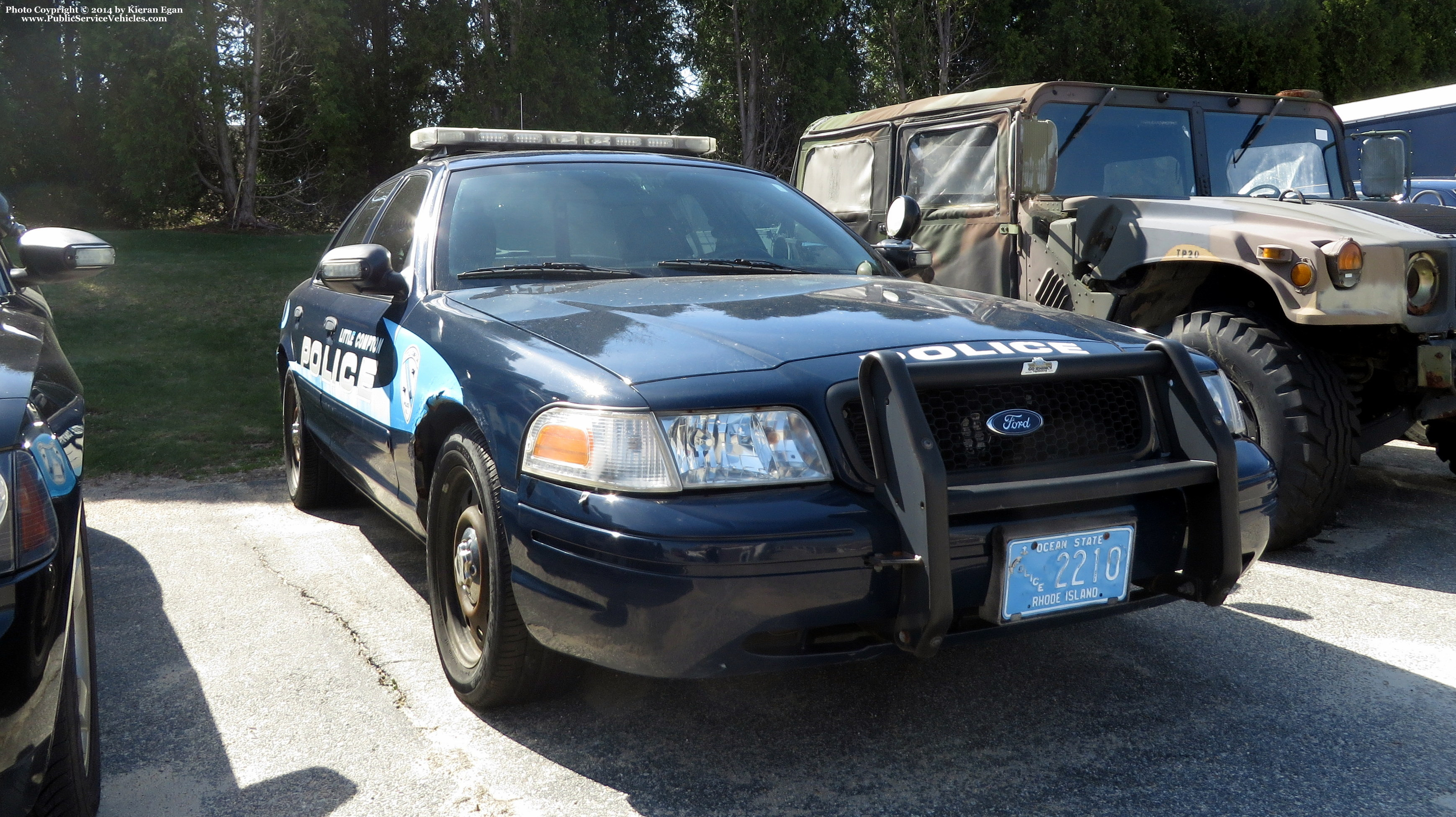A photo  of Little Compton Police
            Cruiser 2210, a 2006-2008 Ford Crown Victoria Police Interceptor             taken by Kieran Egan