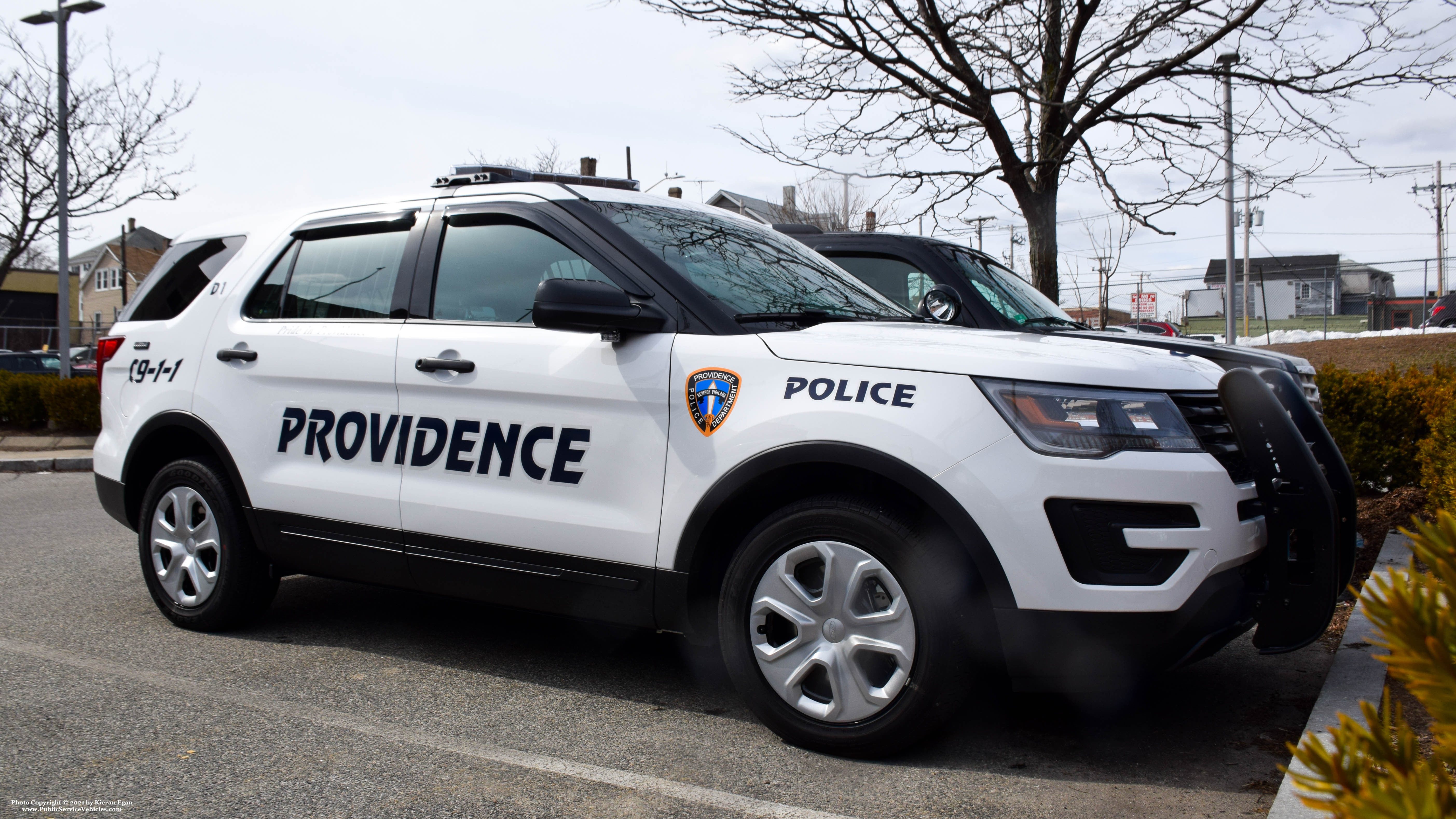 A photo  of Providence Police
            Cruiser 176, a 2017 Ford Police Interceptor Utility             taken by Kieran Egan